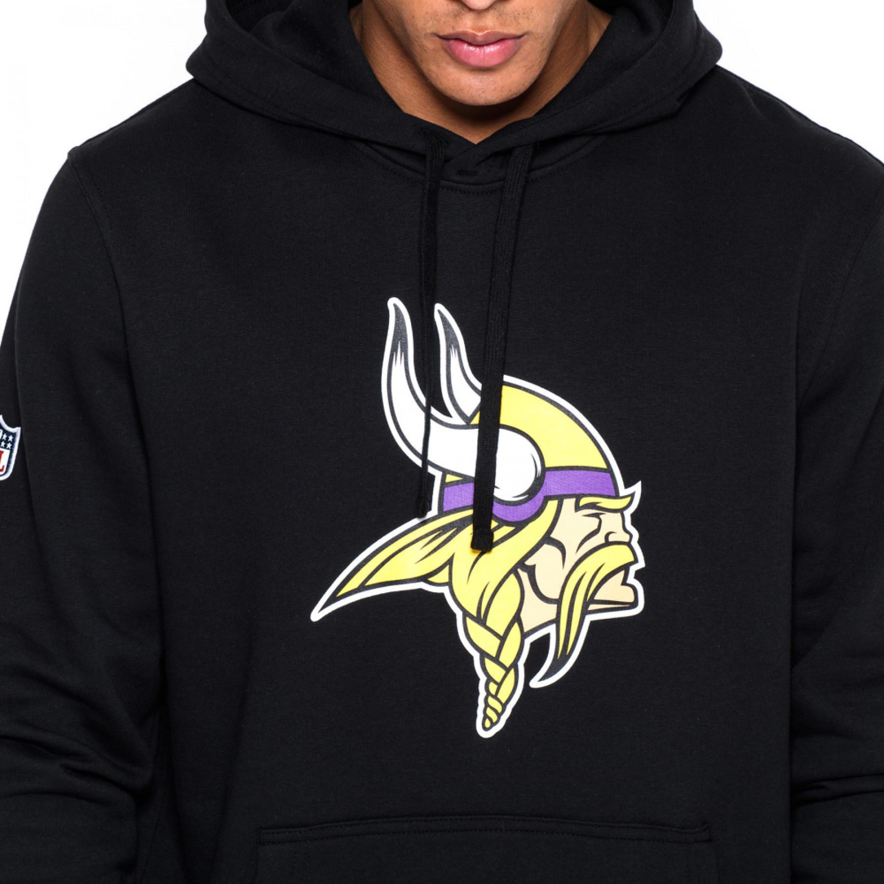 Sweat    capuche New Era  avec logo de l'équipe Minnesota Vikings