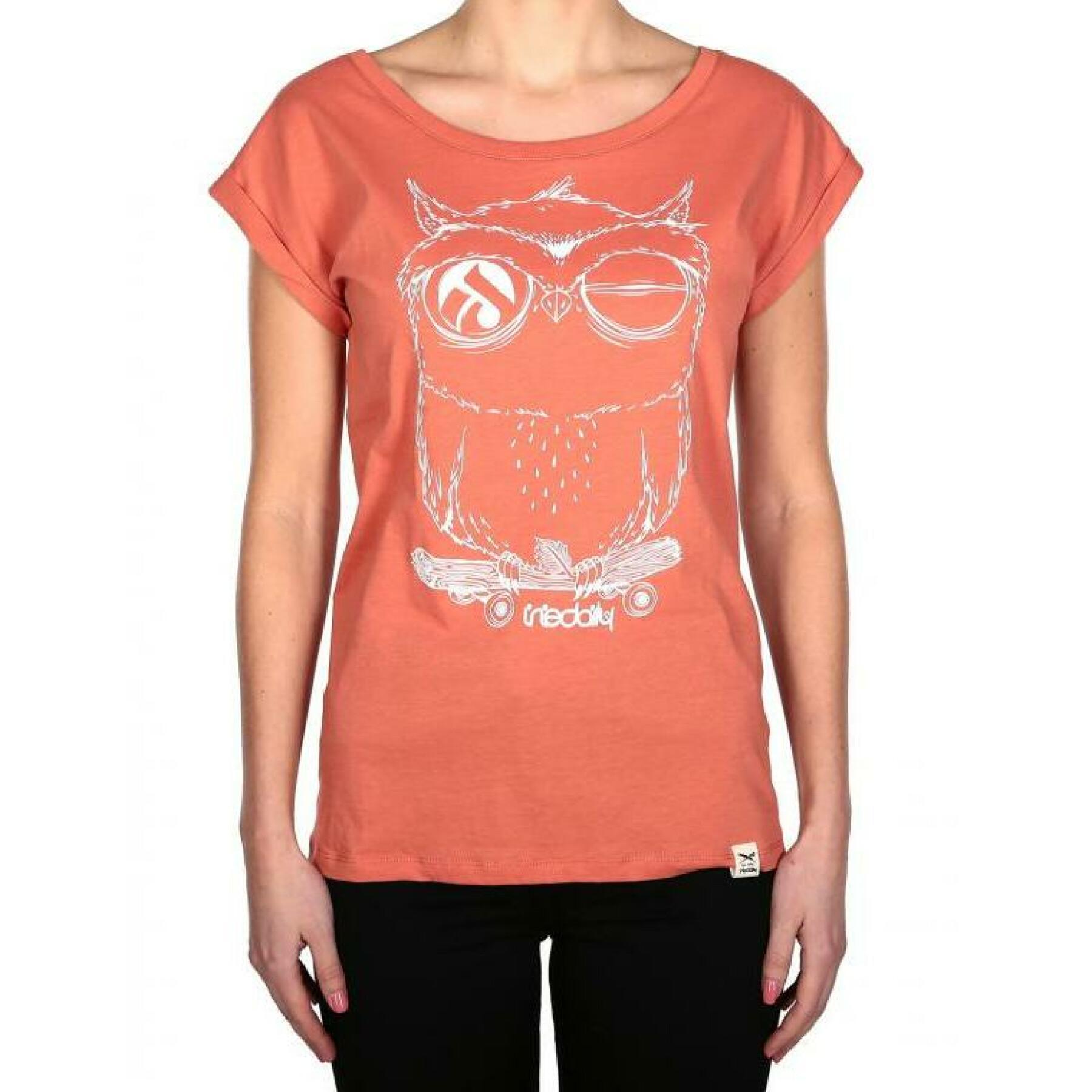 Camiseta feminina Iriedaily skateowl 2