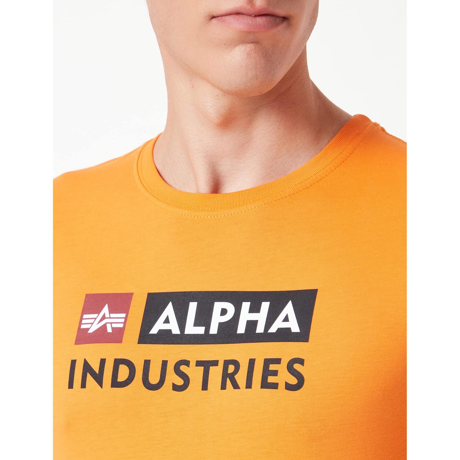 T-shirt Alpha Industries Block-Logo T
