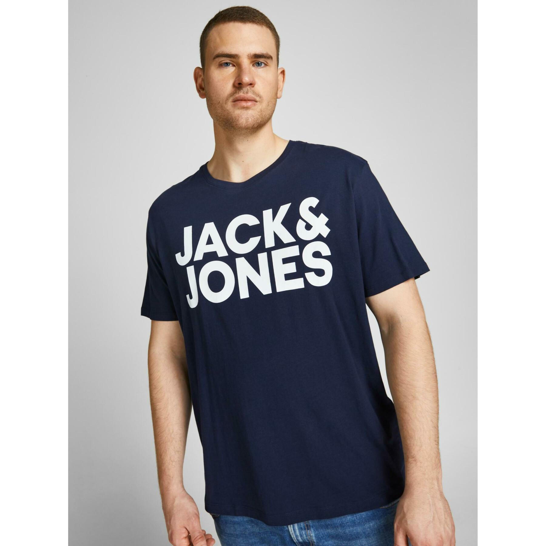 T-shirt tamanho grande Jack & Jones Corp Logo