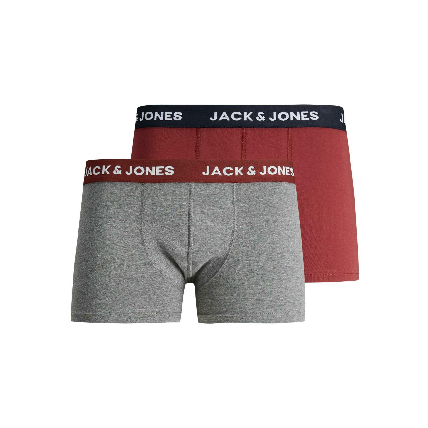 Conjunto de 2 calções de boxer Jack & Jones Jacgrud