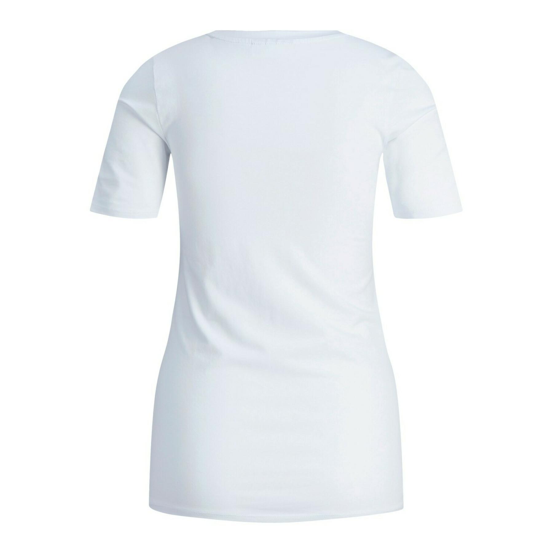 T-shirt de mulher JJXX evelin pima