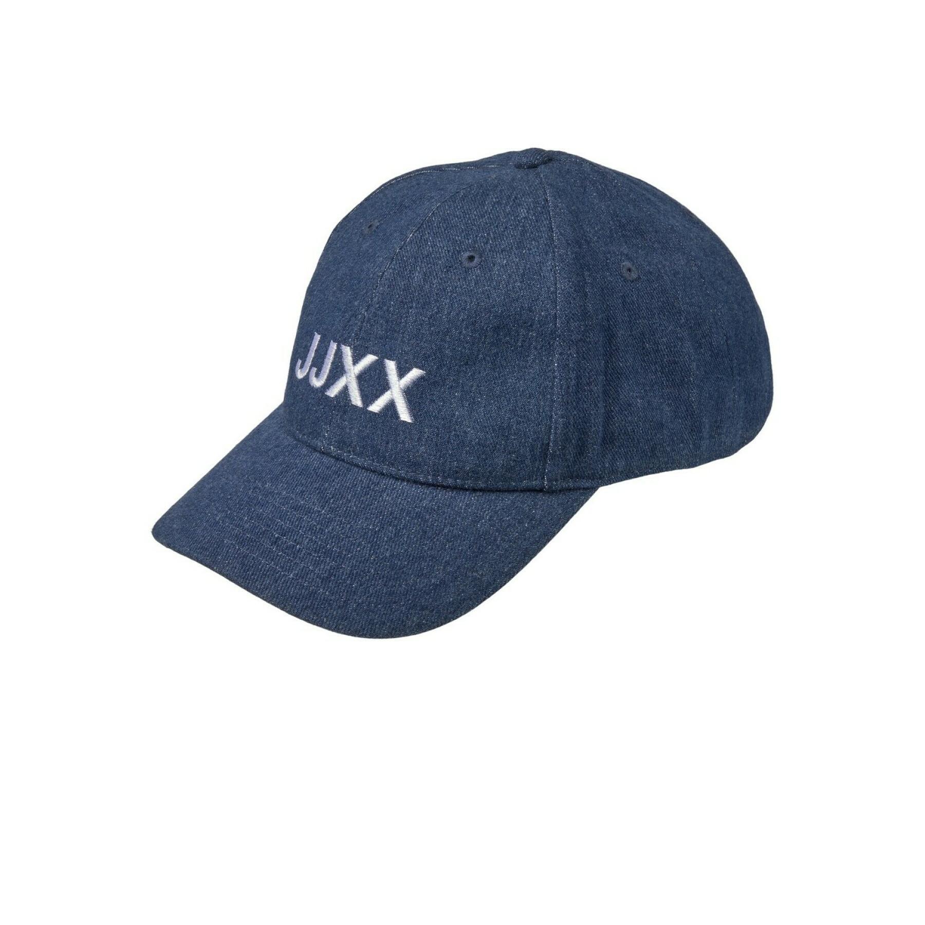 Boné feminino JJXX basic big logo denim
