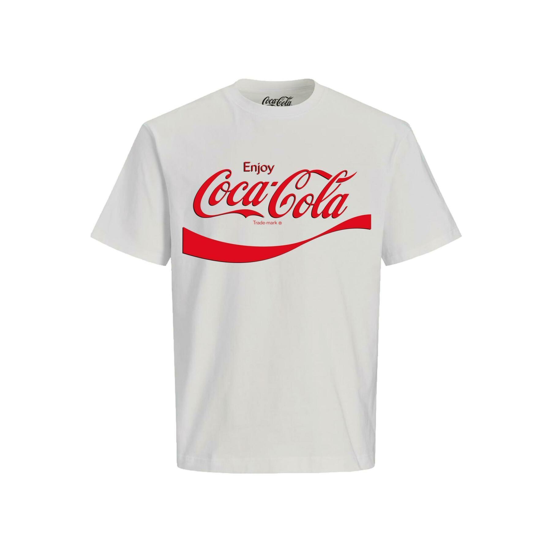 T-shirt Jack & Jones Jorcoca Cola Swoosh