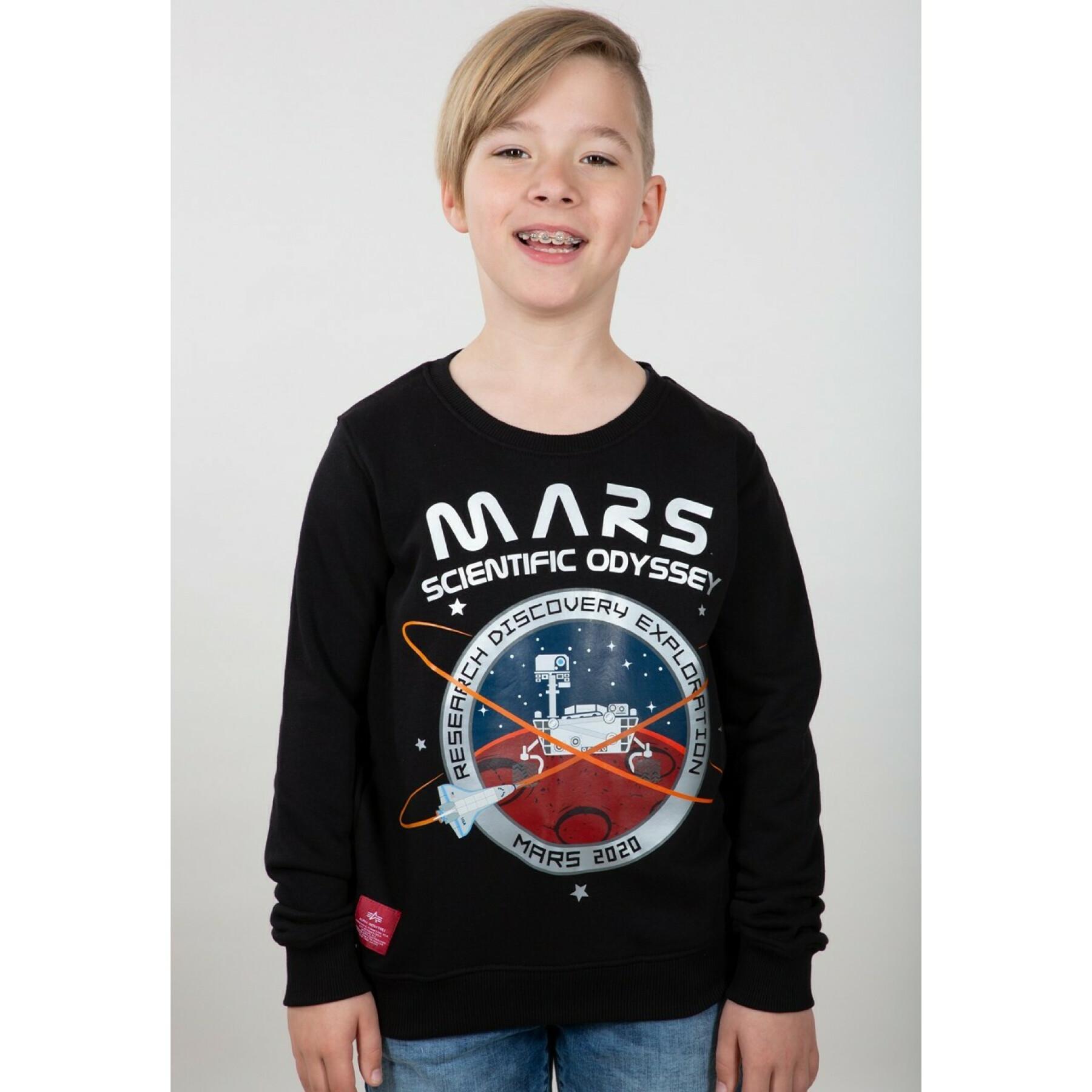 Camisola para crianças Alpha Industries Mission To Mars
