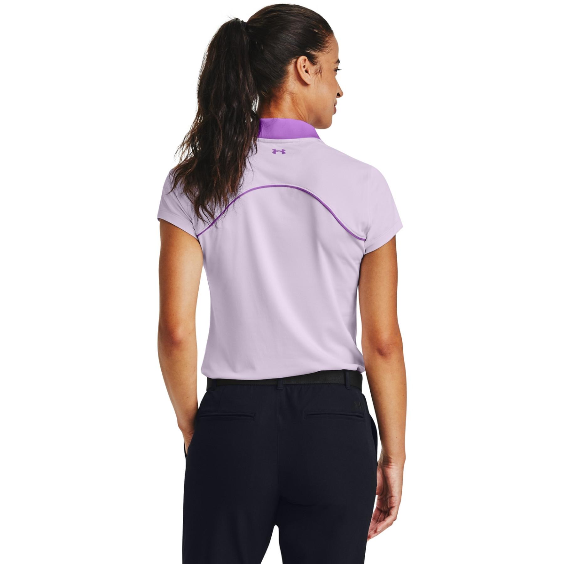 Camisa pólo feminina Under Armour Zinger Graphic à manches courtes