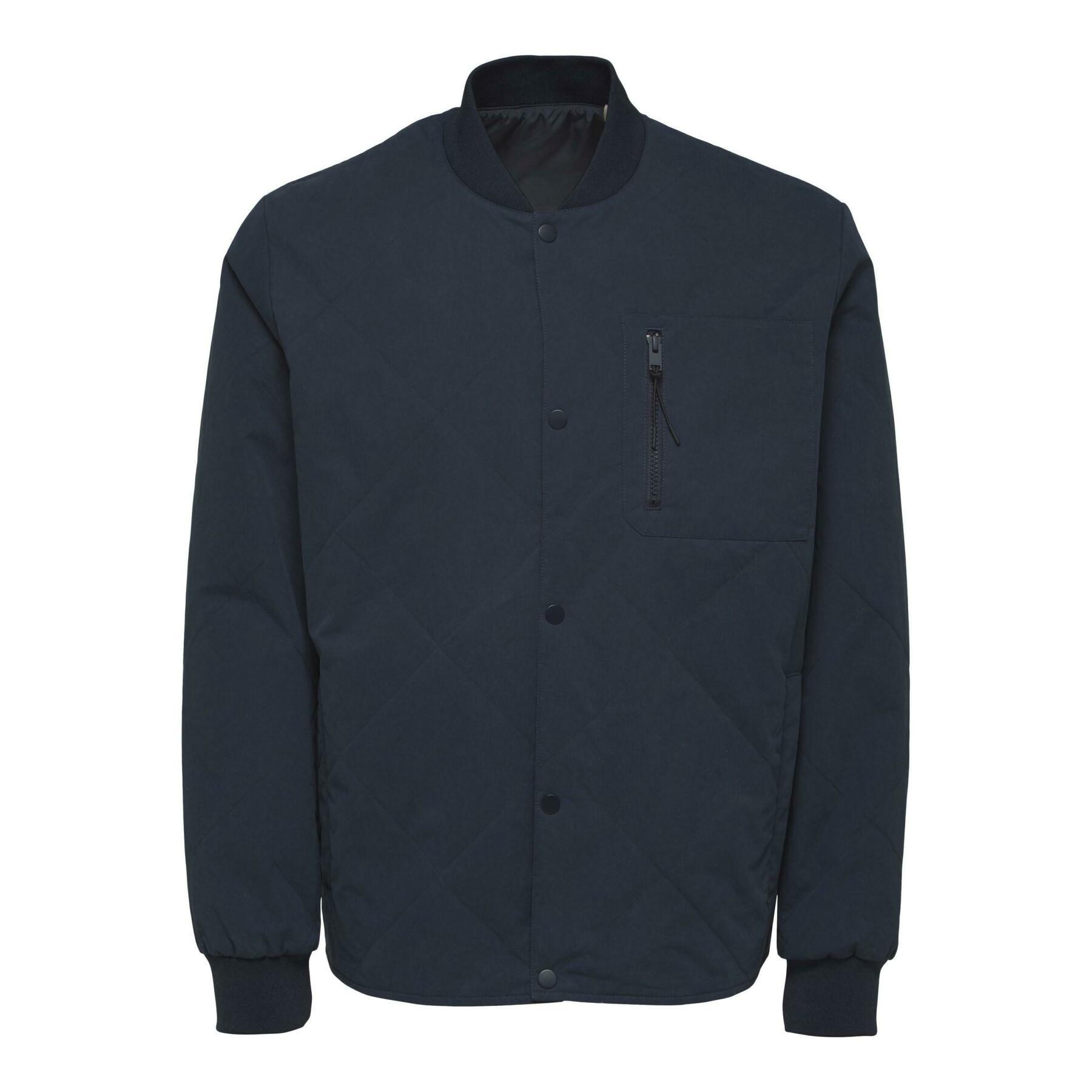 Jaqueta Selected Slhstratford Quilted Bomber