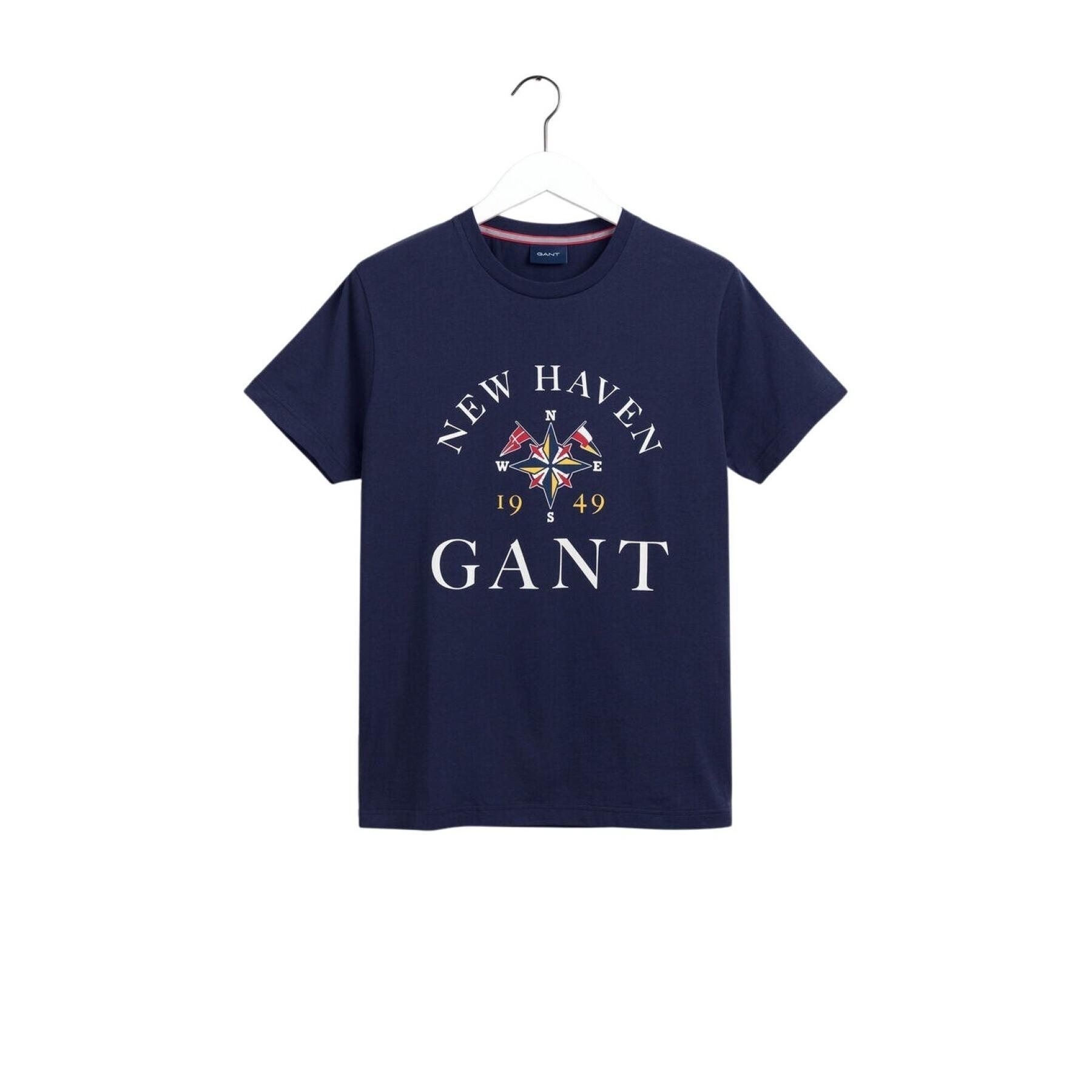T-shirt Gant Sailing Print