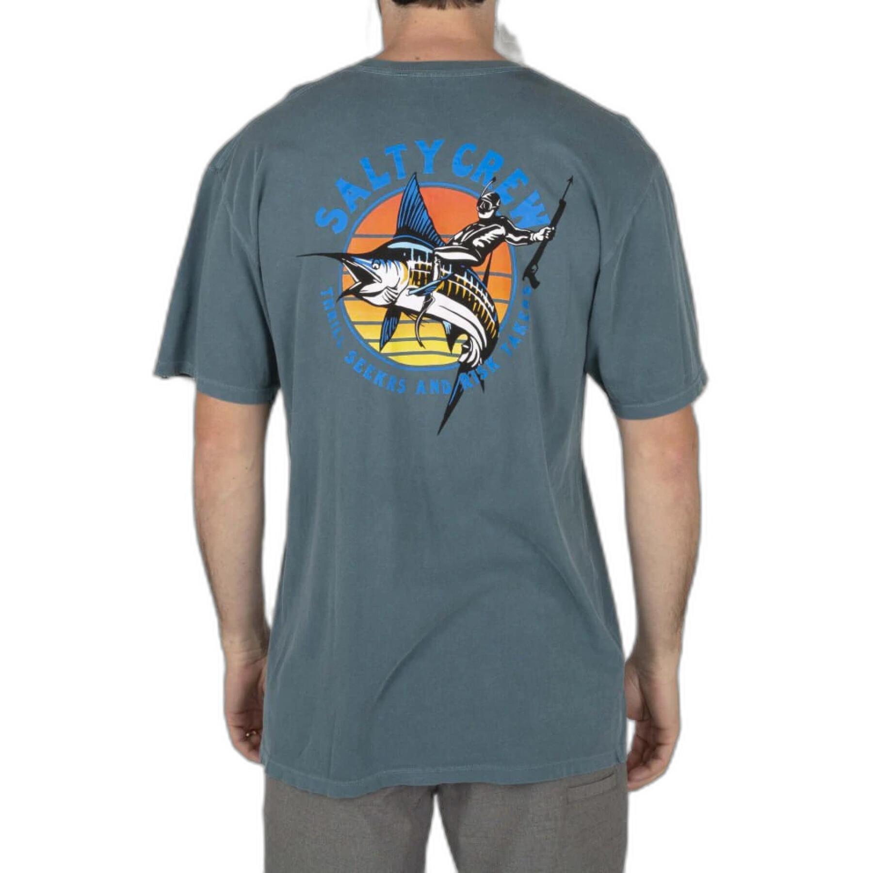 T-shirt Salty Crew Sportfishing Overdye