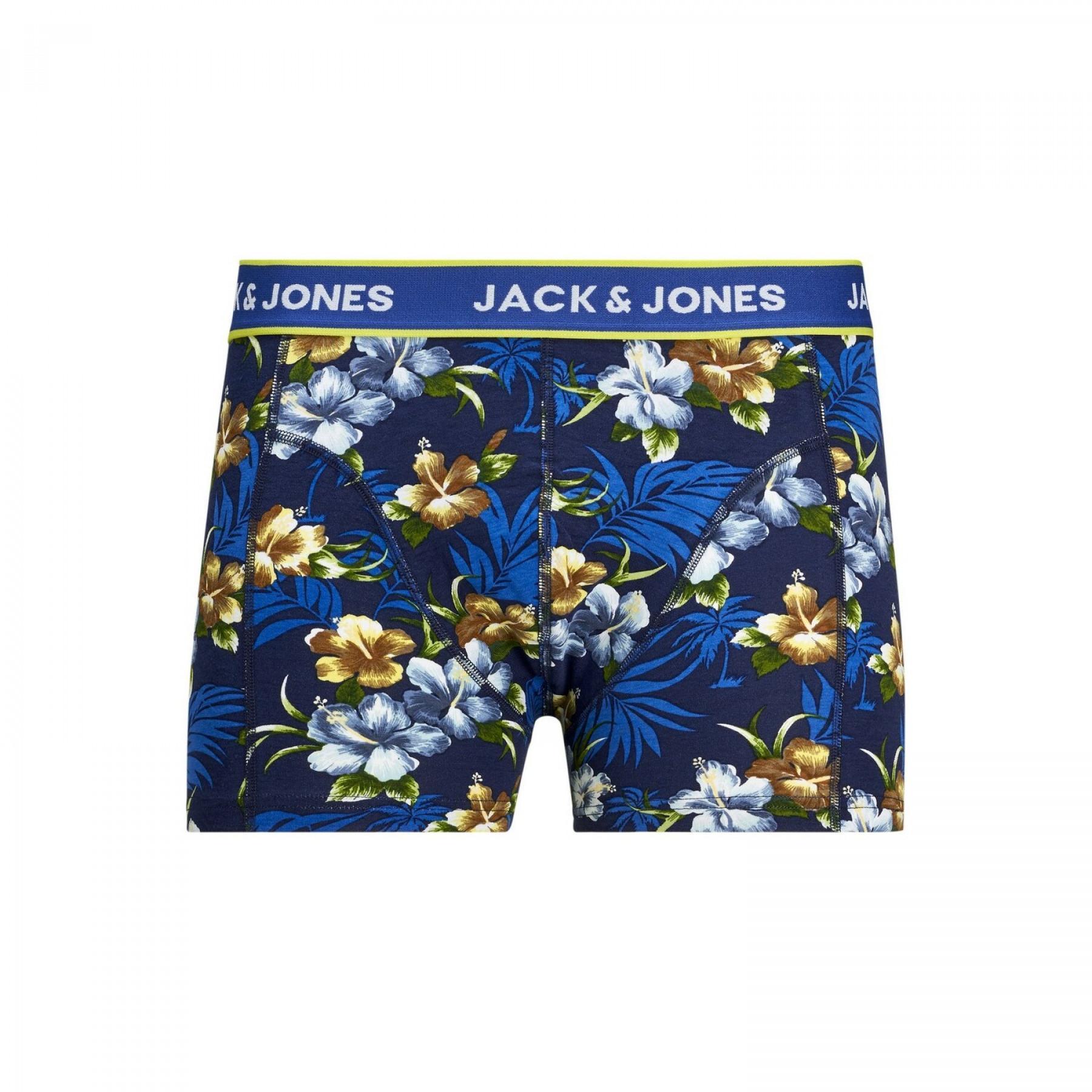 Conjunto de 3 calções de boxer Jack & Jones Jacflower