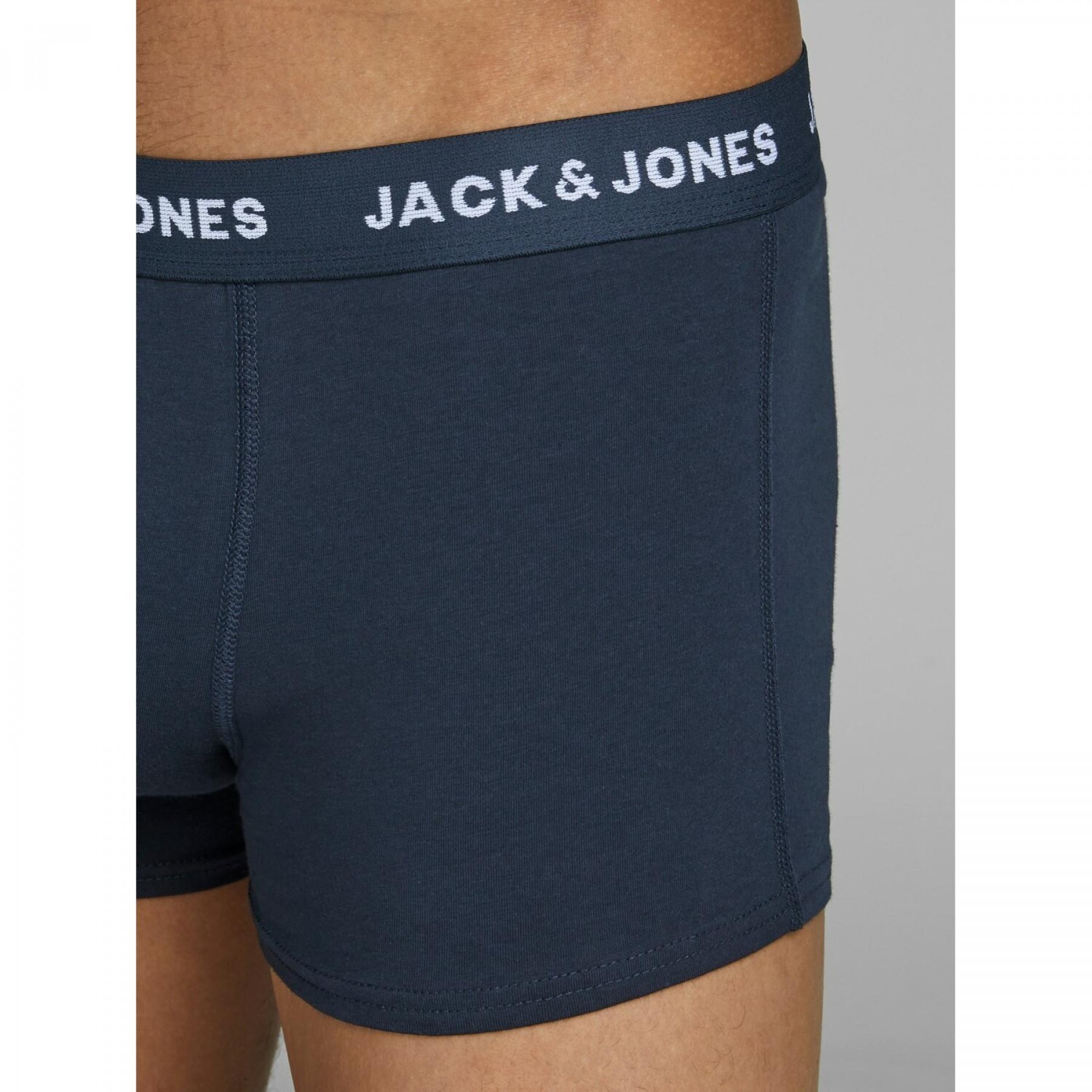 Conjunto de 3 calções de boxer Jack & Jones jacanthony