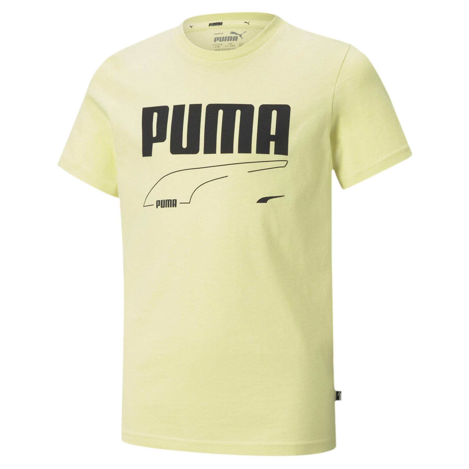 T-shirt de criança Puma Rebel B