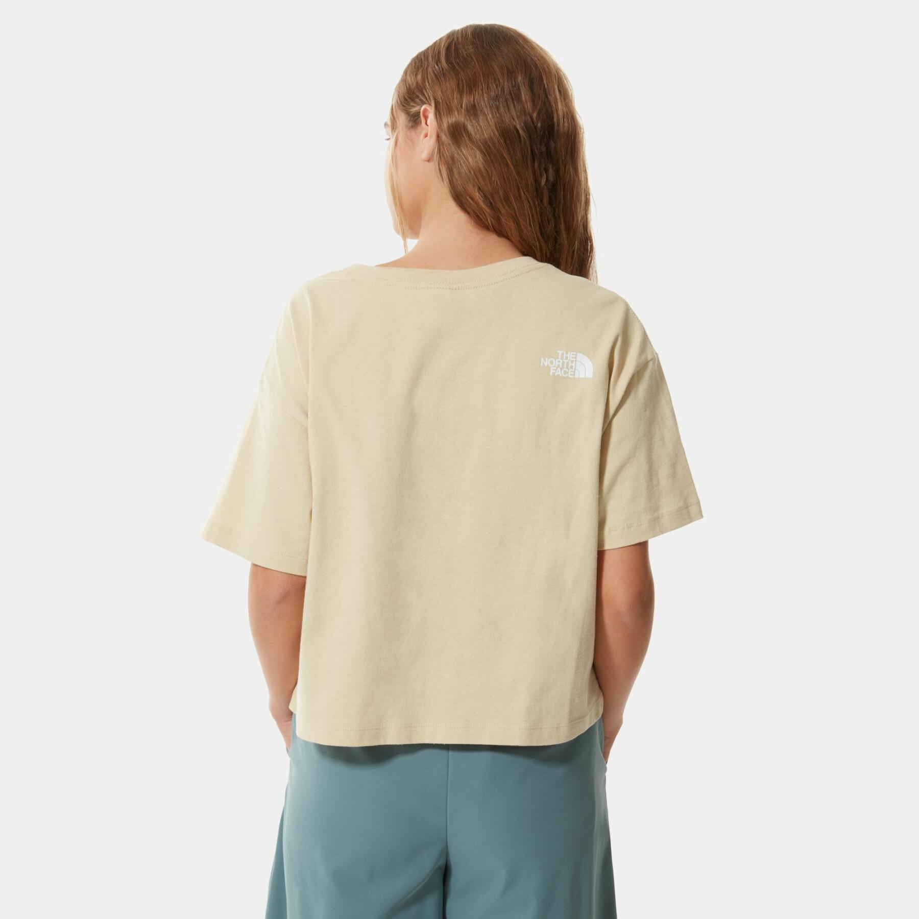 Camiseta top de safra feminina The North Face Heritage Recycled