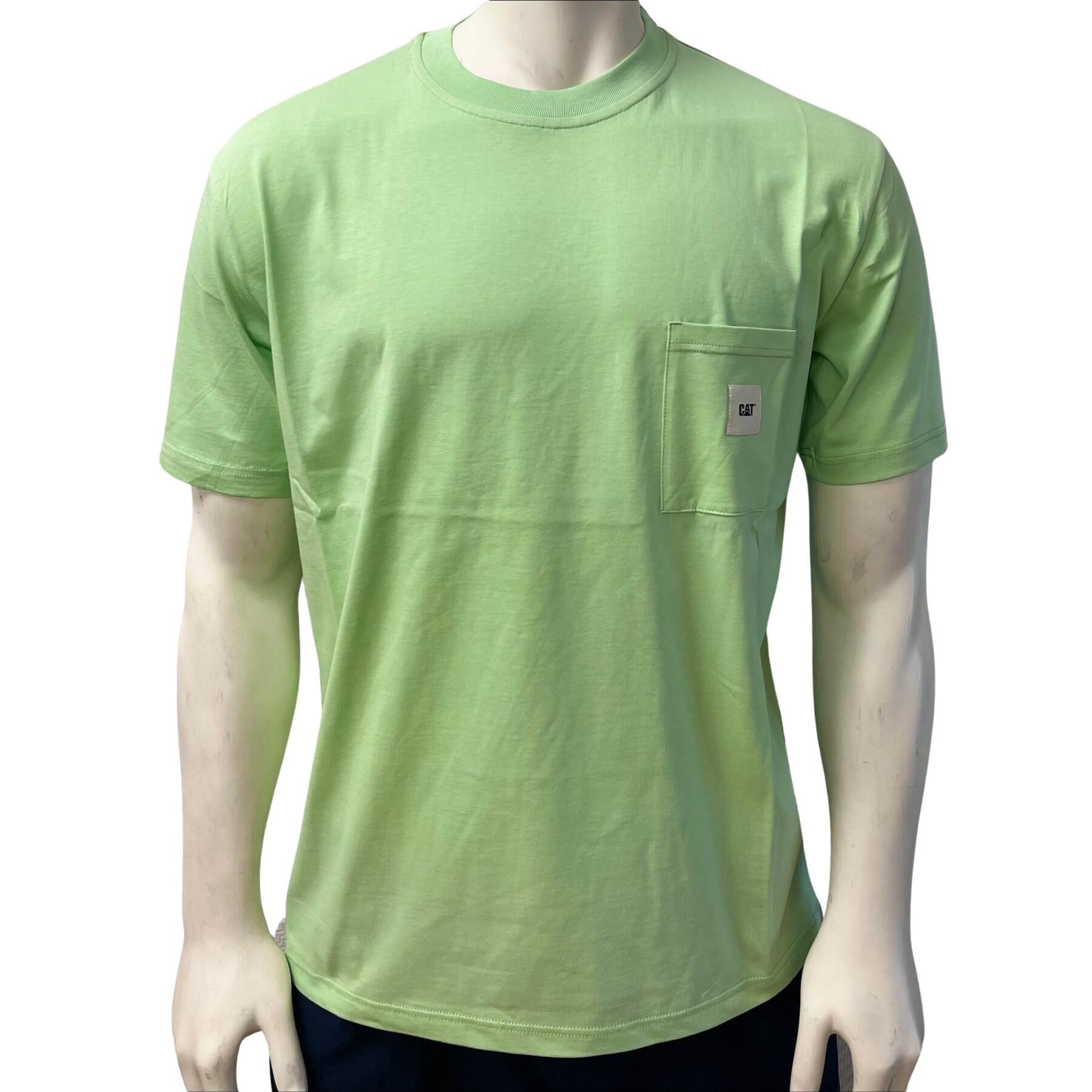 T-shirt com bolso Caterpillar Basic