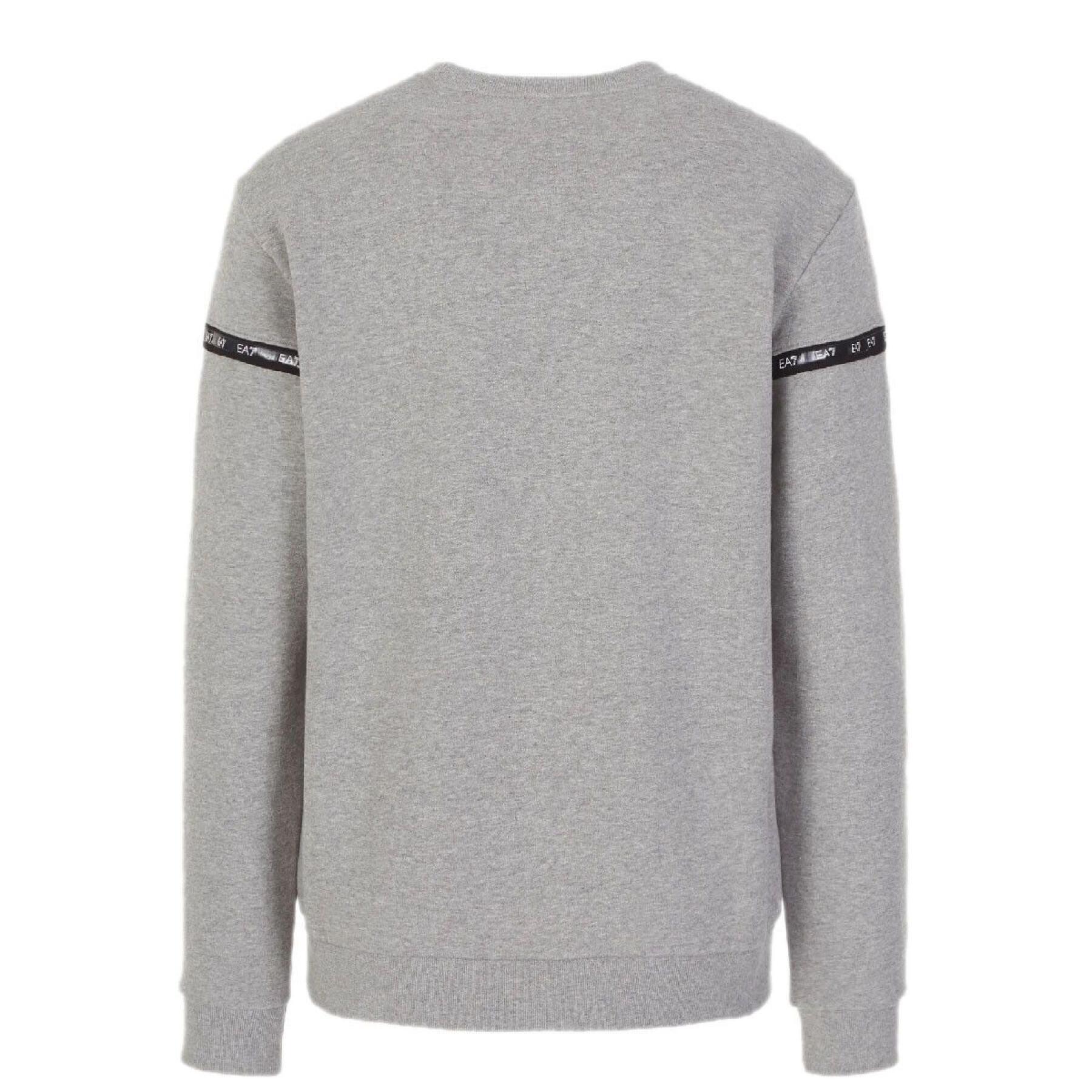 Sweatshirt pescoço redondo EA7 Emporio Armani 6KPM63-PJ07Z gris