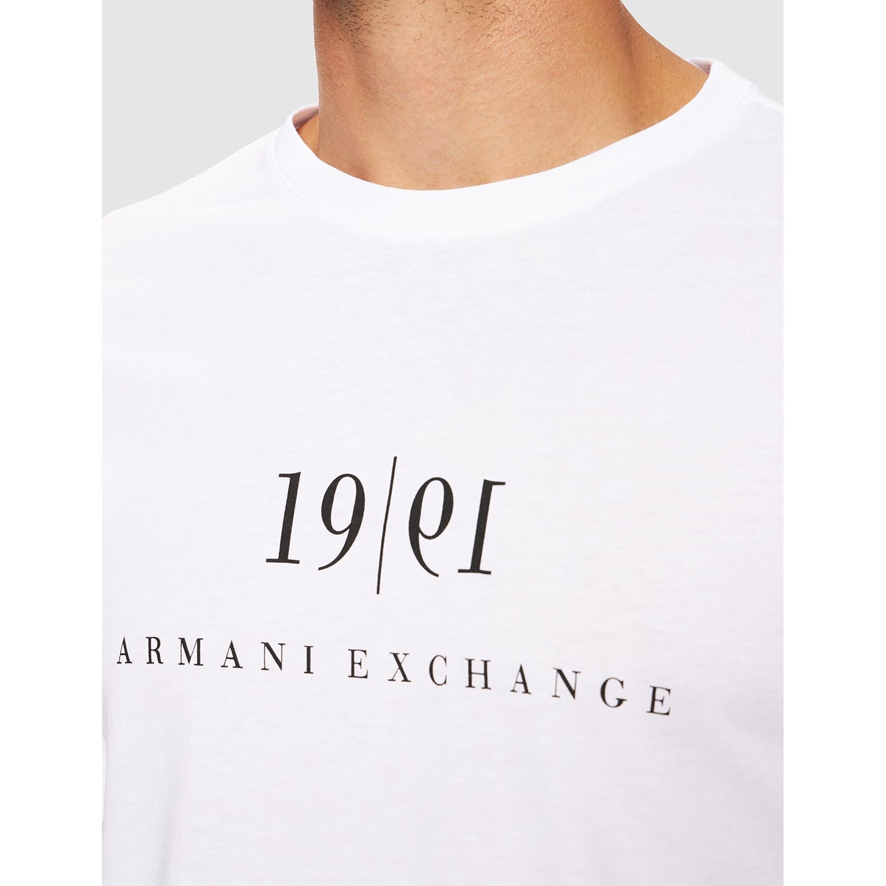 T-shirt Armani exchange 6KZTAH-ZJ5LZ blanc