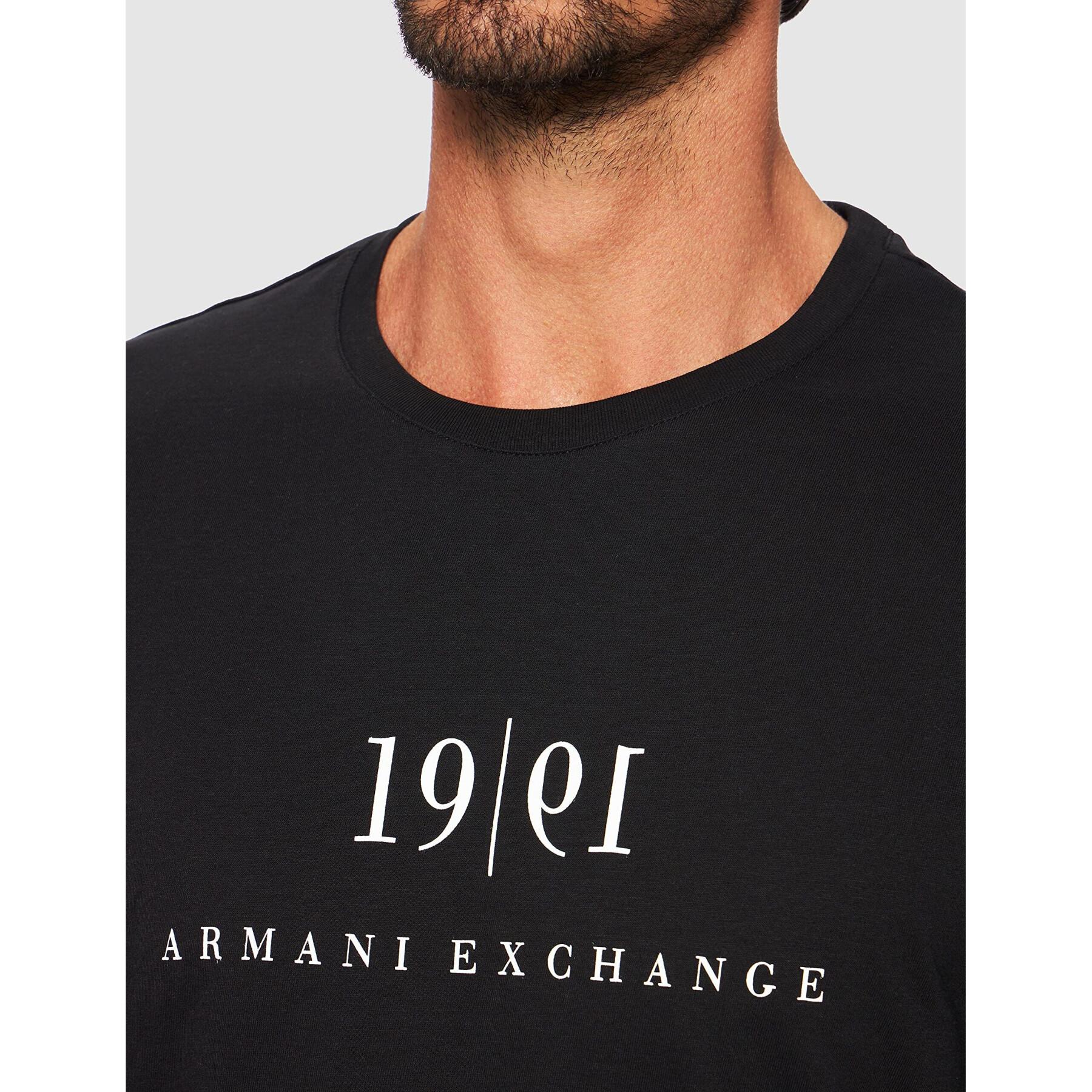 T-shirt Armani exchange 6KZTAH-ZJ5LZ preto