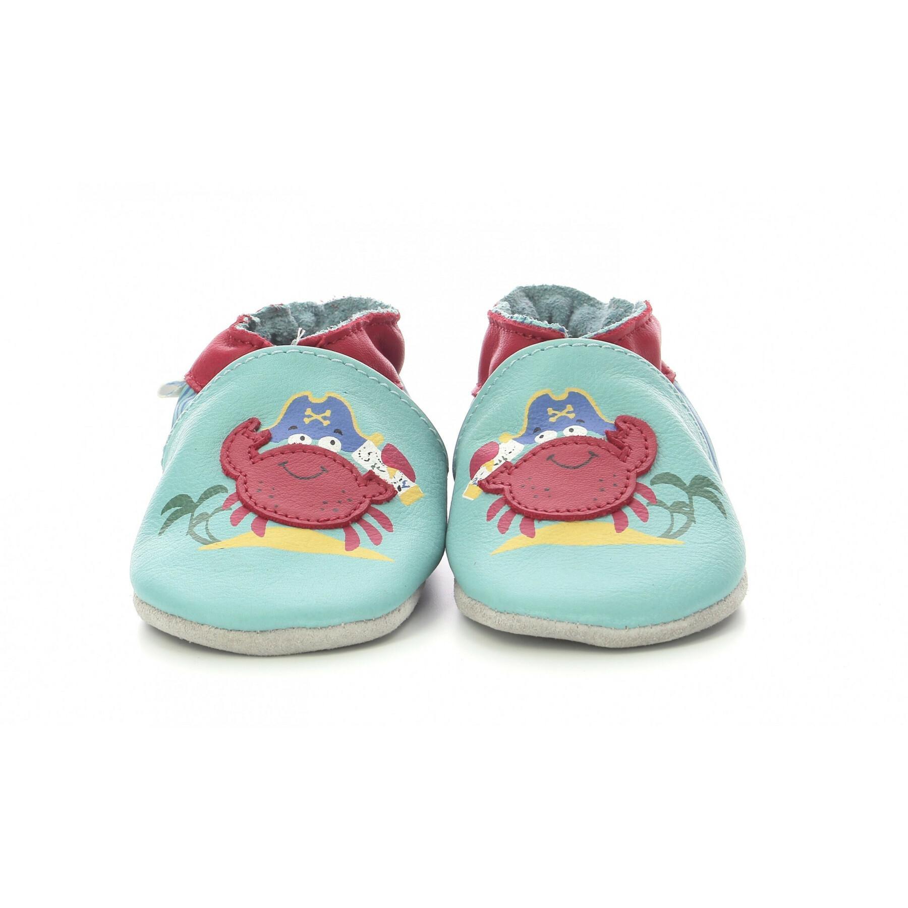 Sapatos para bebés Robeez Crab Pirate