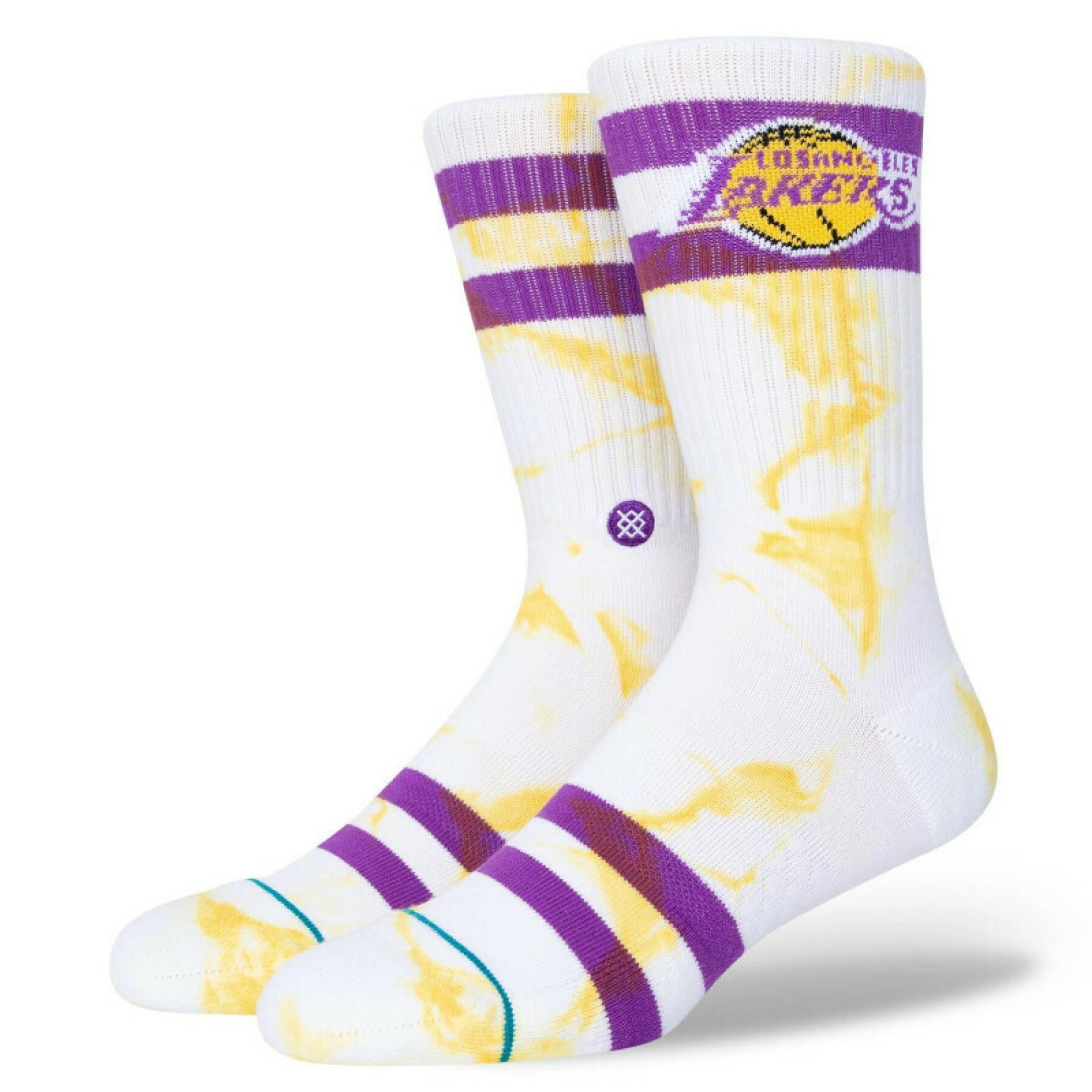 Meias Los Angeles Lakers Dyed