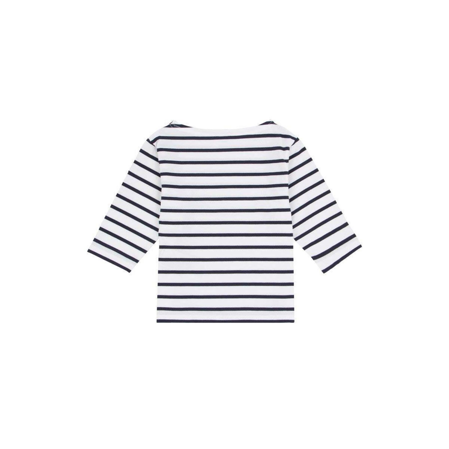 Camiseta de marinheiro para crianças Armor-Lux beg meil