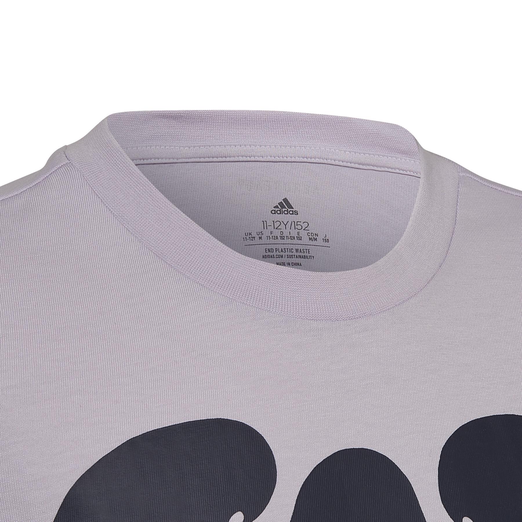 T-shirt gráfica para crianças adidas Marimekko