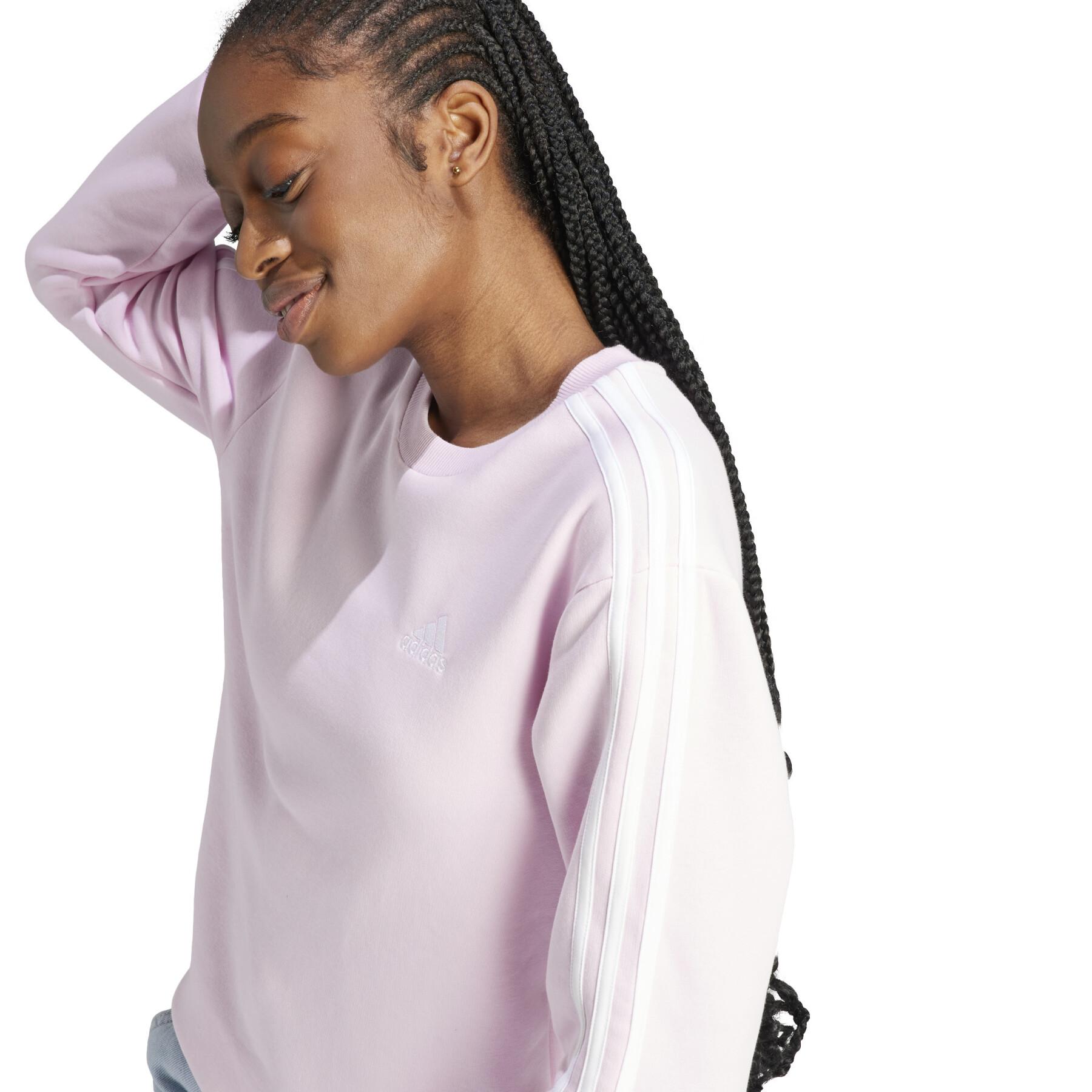 Camisola de lã para mulher adidas Essentials 3-Stripes