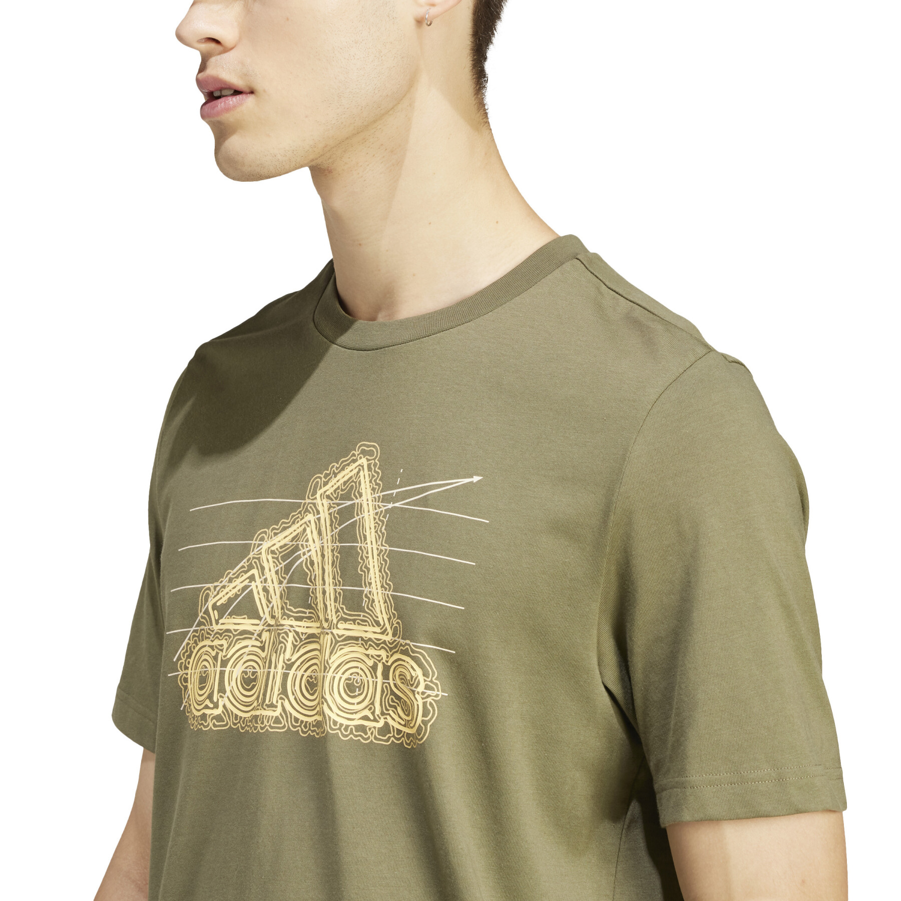 T-shirt gráfica com emblema de crescimento adidas