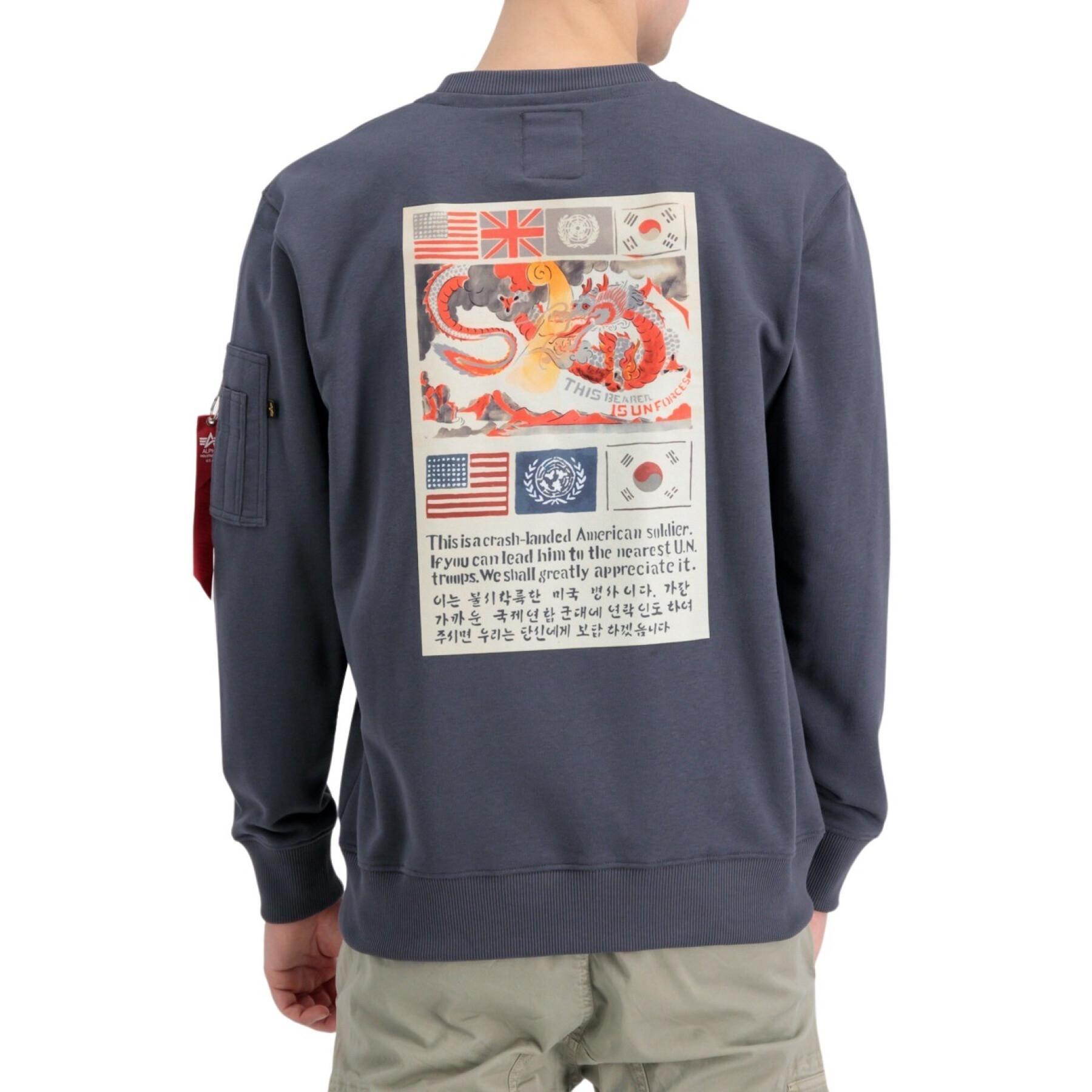 Pullover Alpha Industries USN Blood Chit