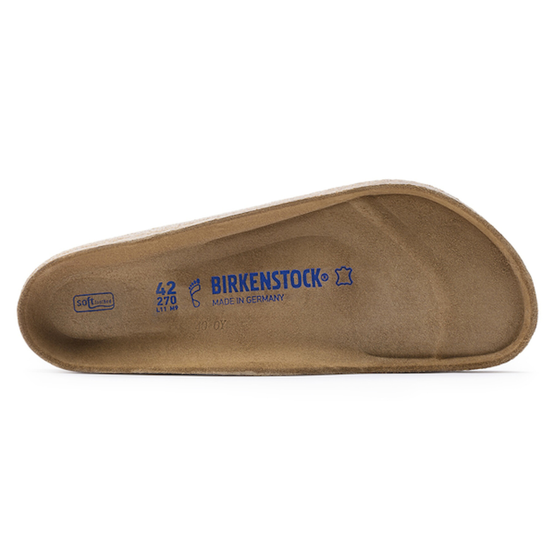 Solas de substituição Birkenstock Soft Footbed Andermatt Leather