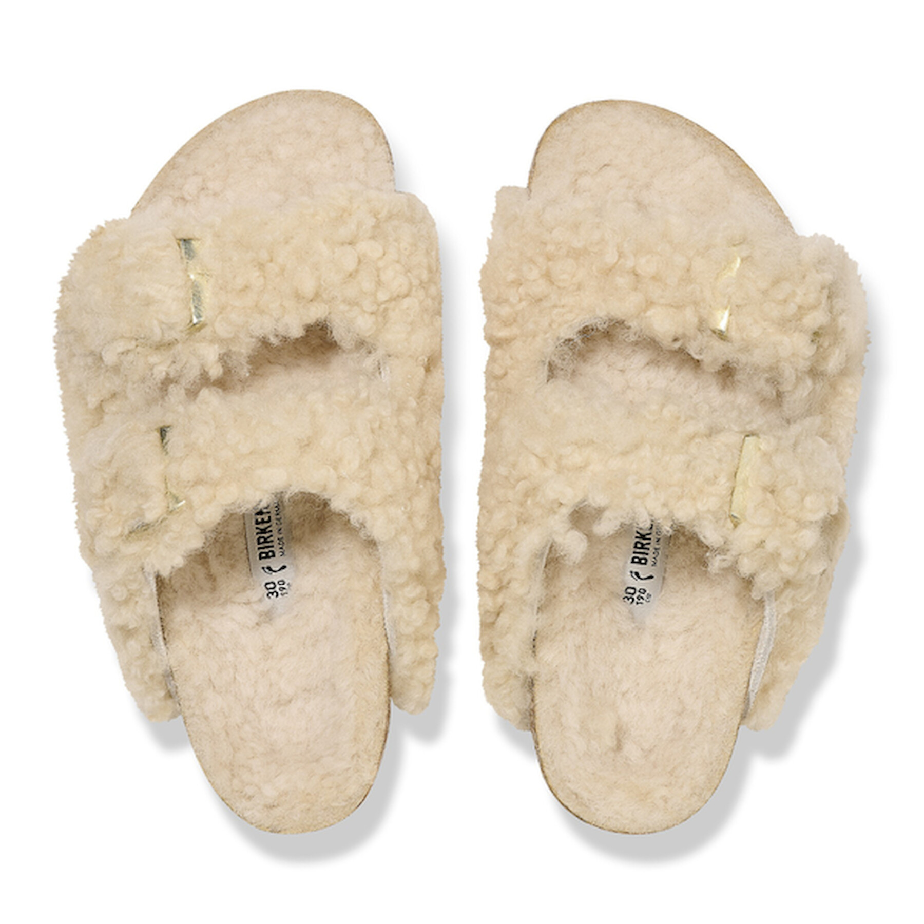 Sandálias para raparigas Birkenstock Arizona Fur
