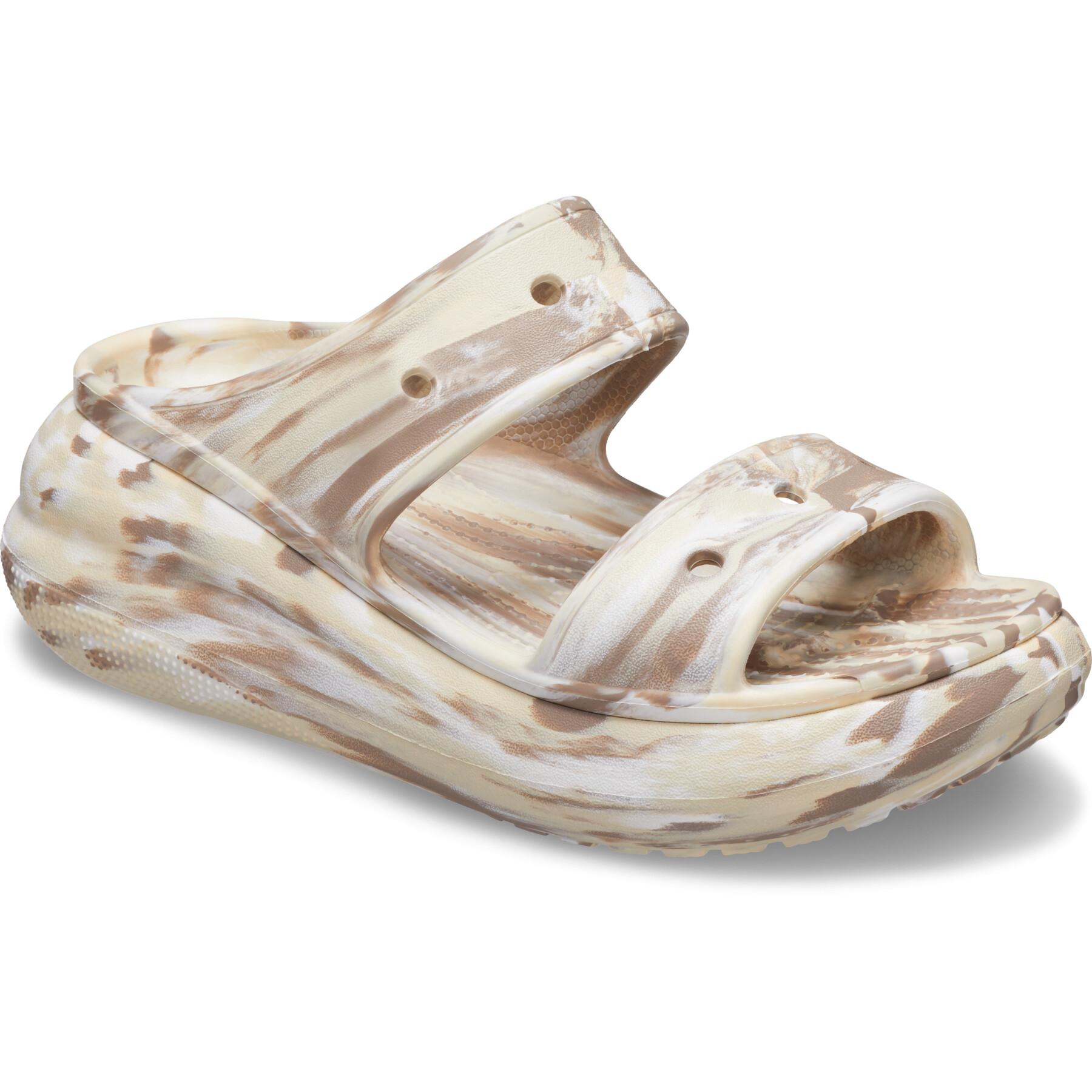 Sandálias Crocs Classic Crush Marbled