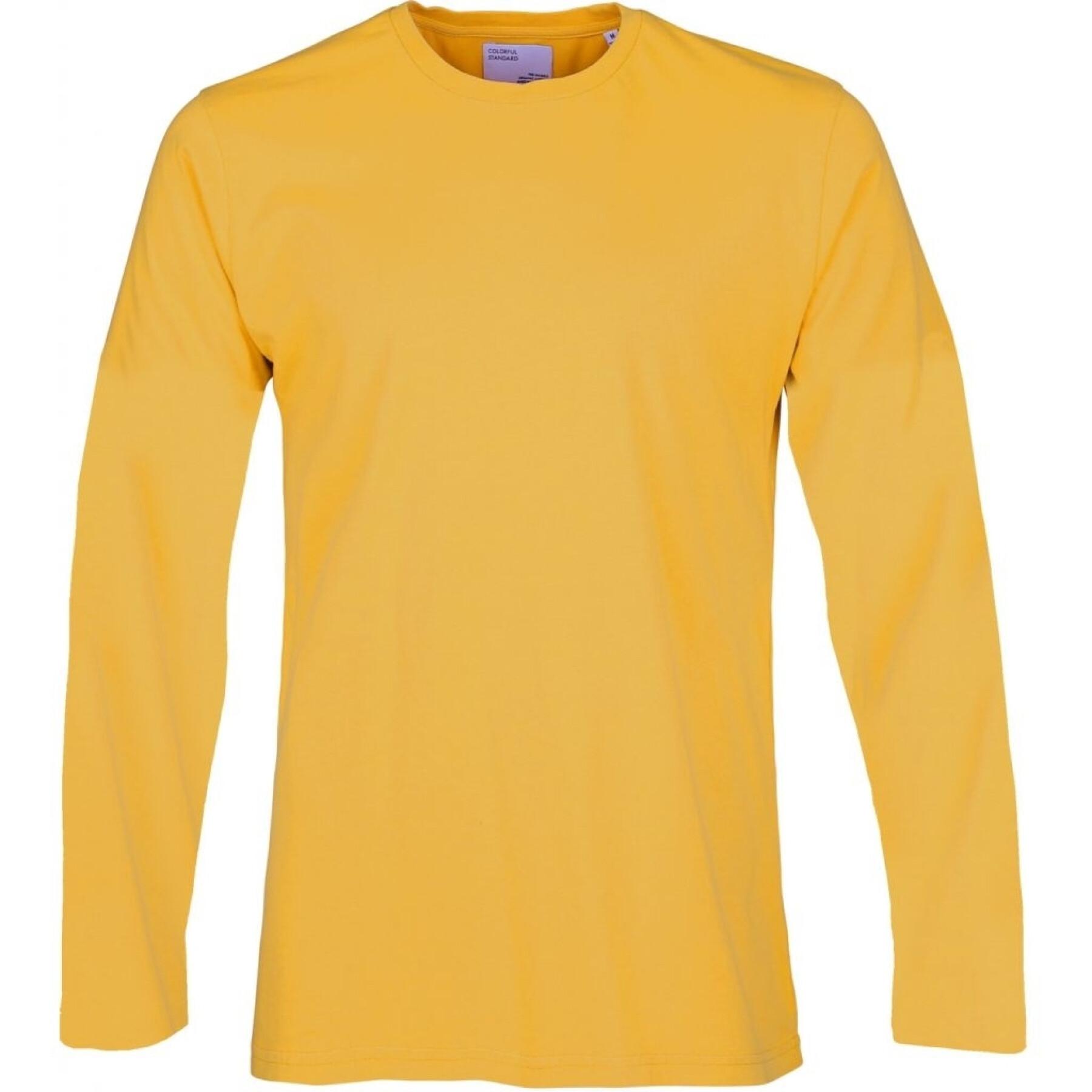 T-shirt de manga comprida Colorful Standard Classic Organic burned yellow