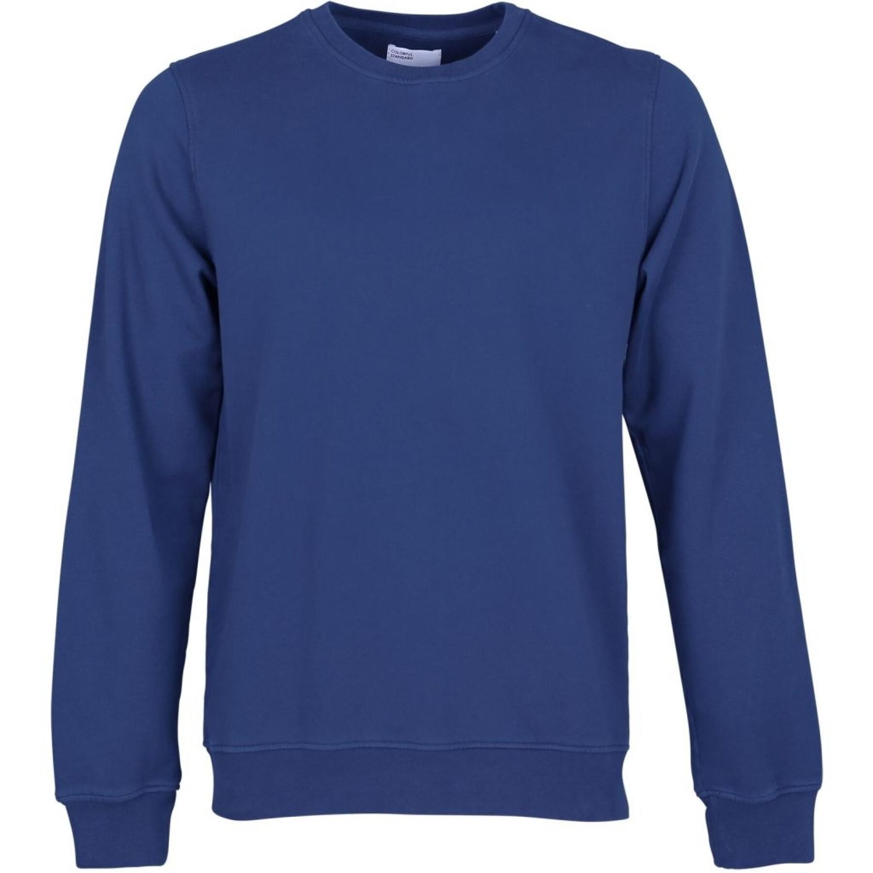 Sweatshirt pescoço redondo Colorful Standard Classic Organic royal blue