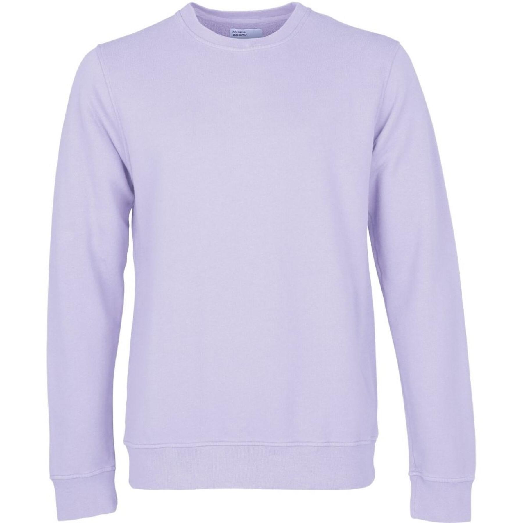 Sweatshirt pescoço redondo Colorful Standard Classic Organic soft lavender