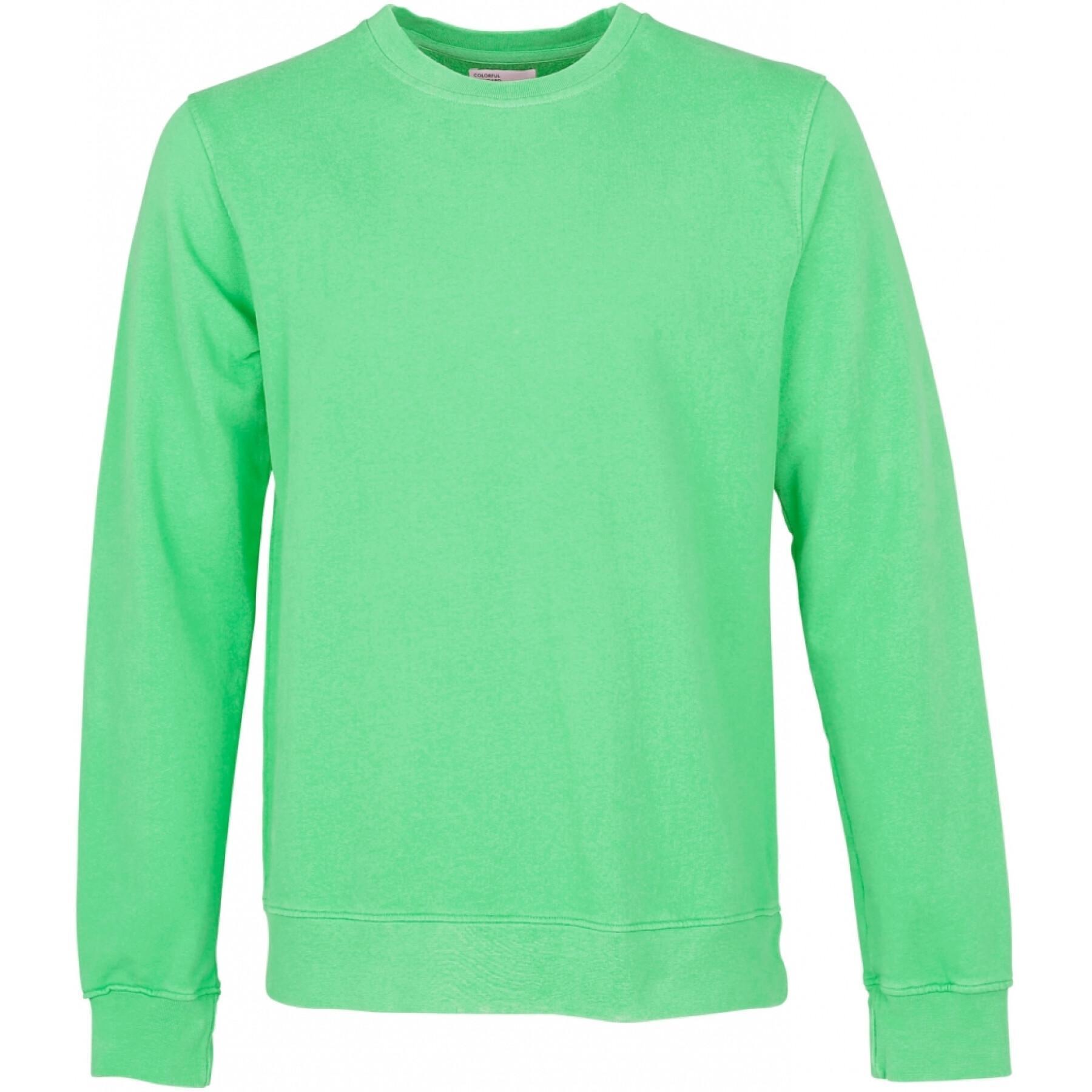 Sweatshirt pescoço redondo Colorful Standard Classic Organic spring green