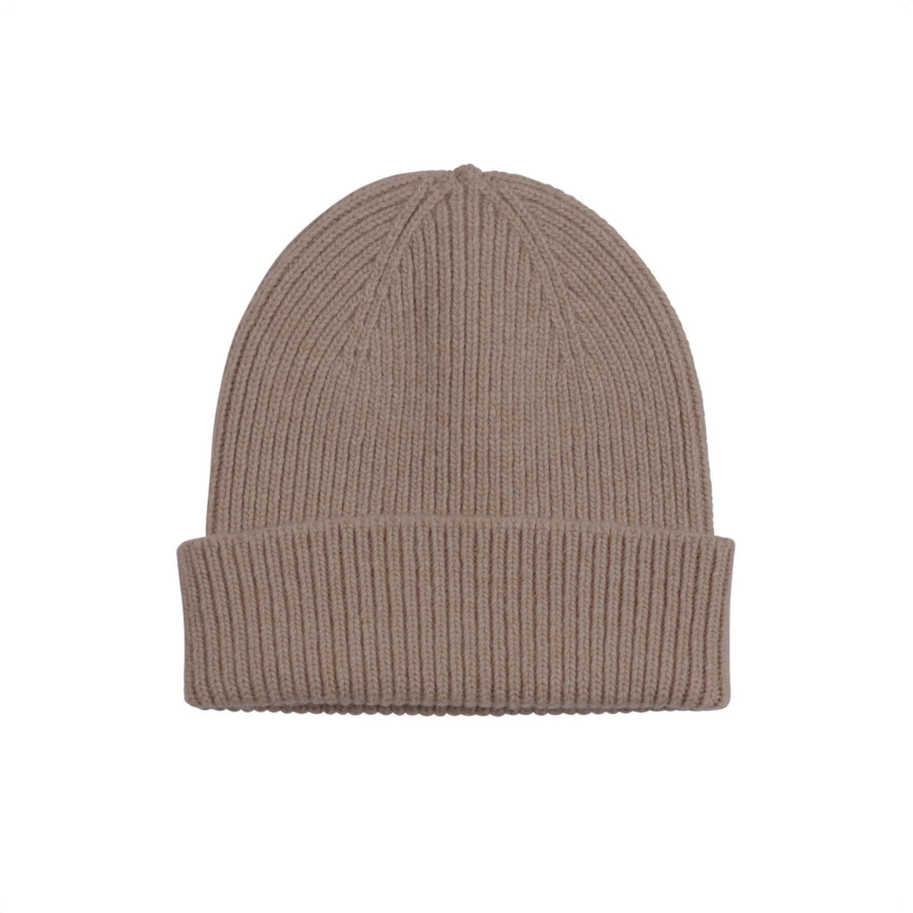 Chapéu de lã Colorful Standard Merino warm taupe