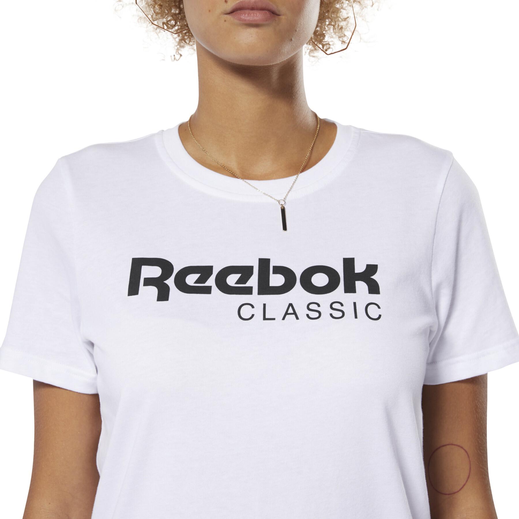 Camiseta dos clássicos femininos Reebok