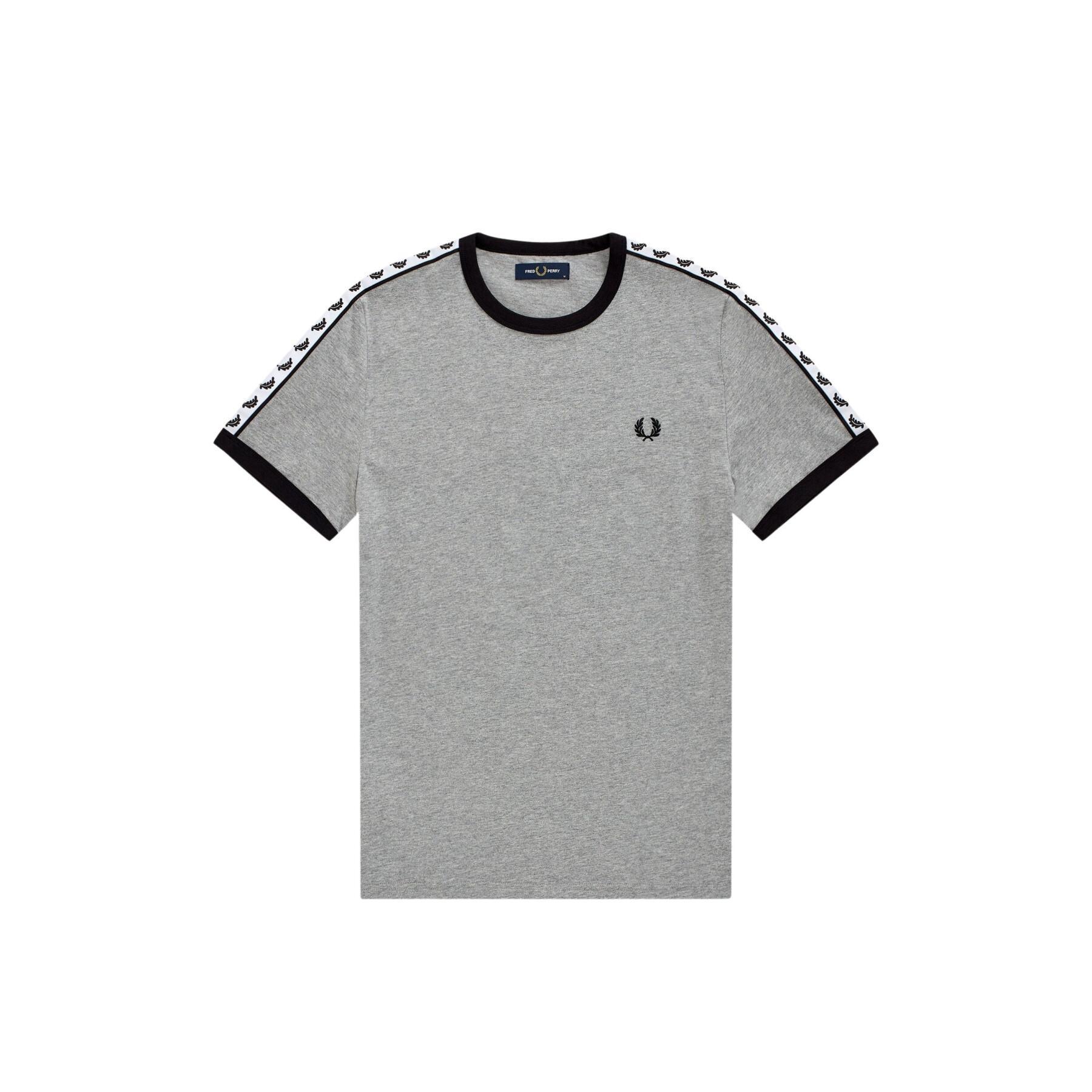 T-shirt com risca Fred Perry Ringer