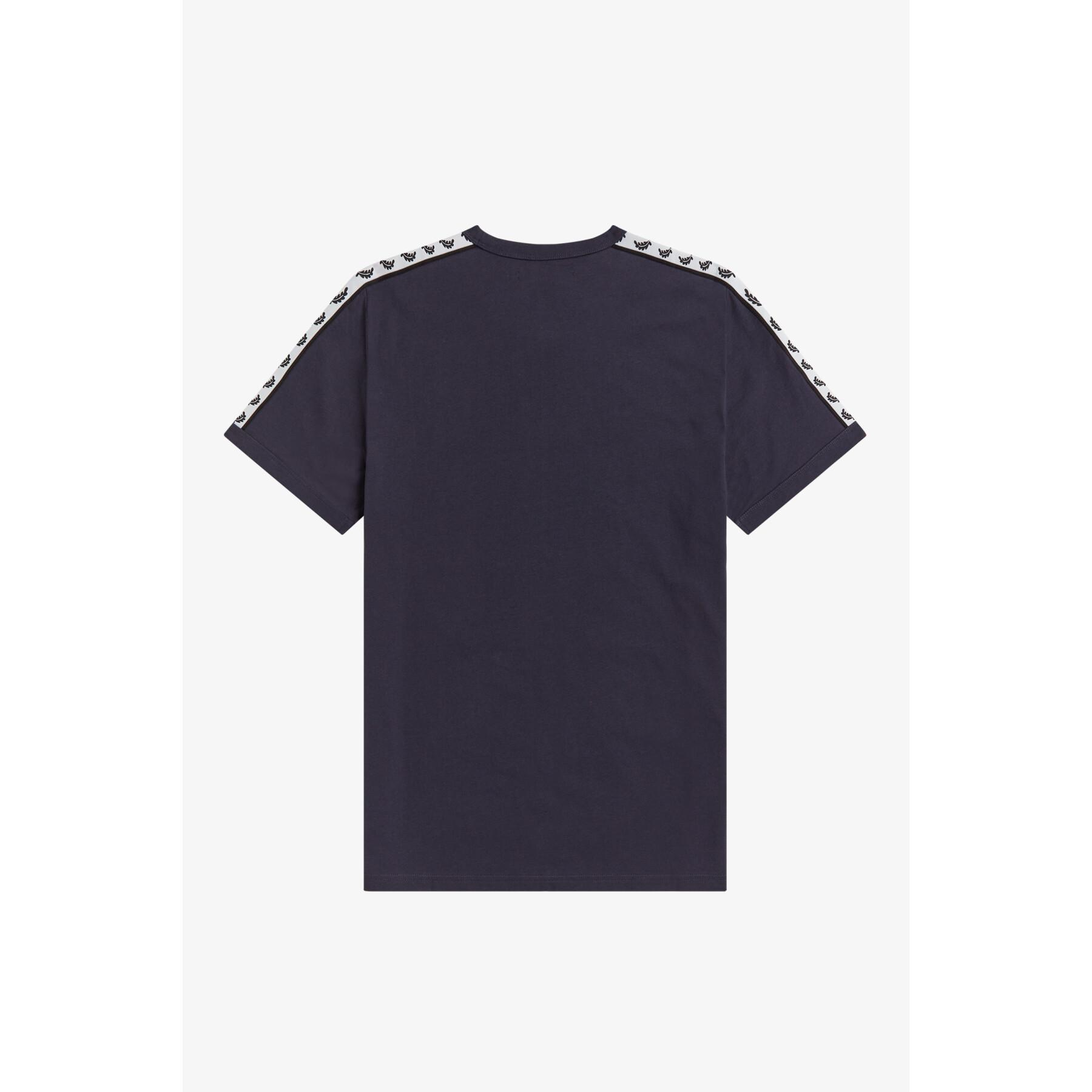 T-shirt com risca Fred Perry Ringer