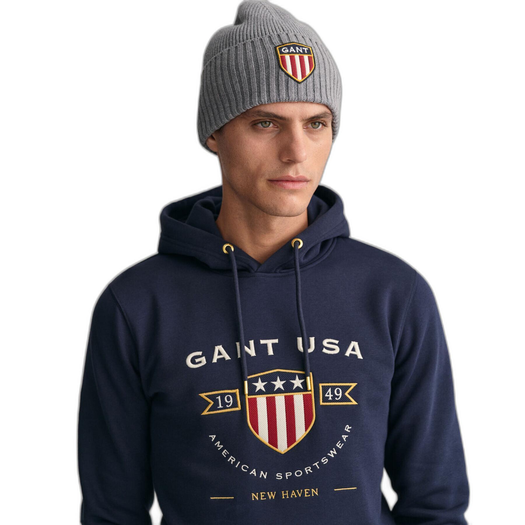 Sweatshirt encapuçado Gant Banner Shield