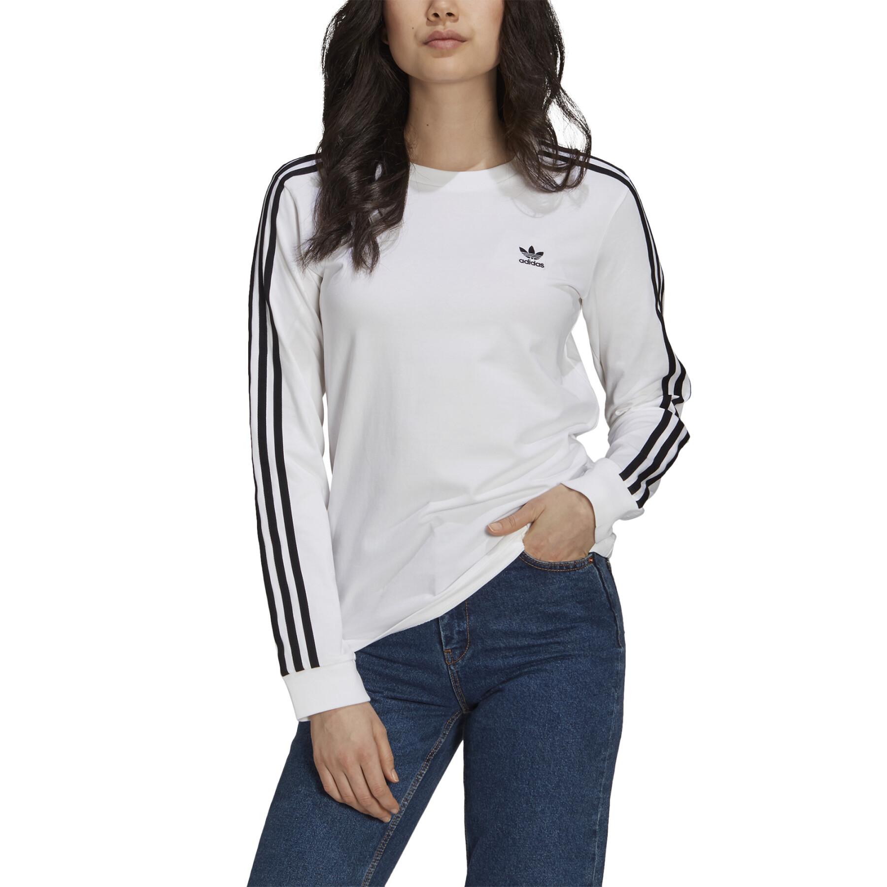 Camiseta feminina adidas Originals Adicolor s Long Sleeve