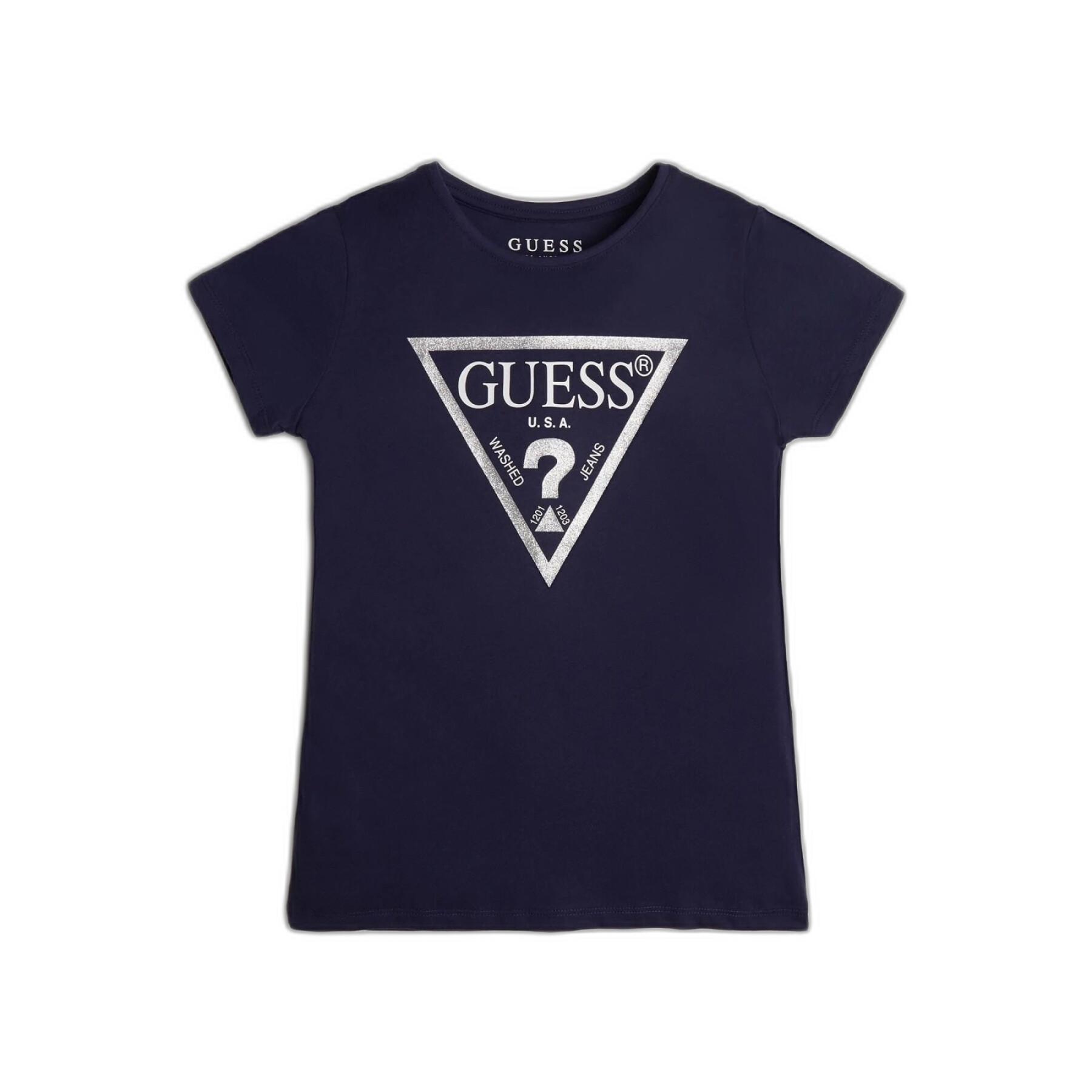 T-shirt de rapariga Guess Core