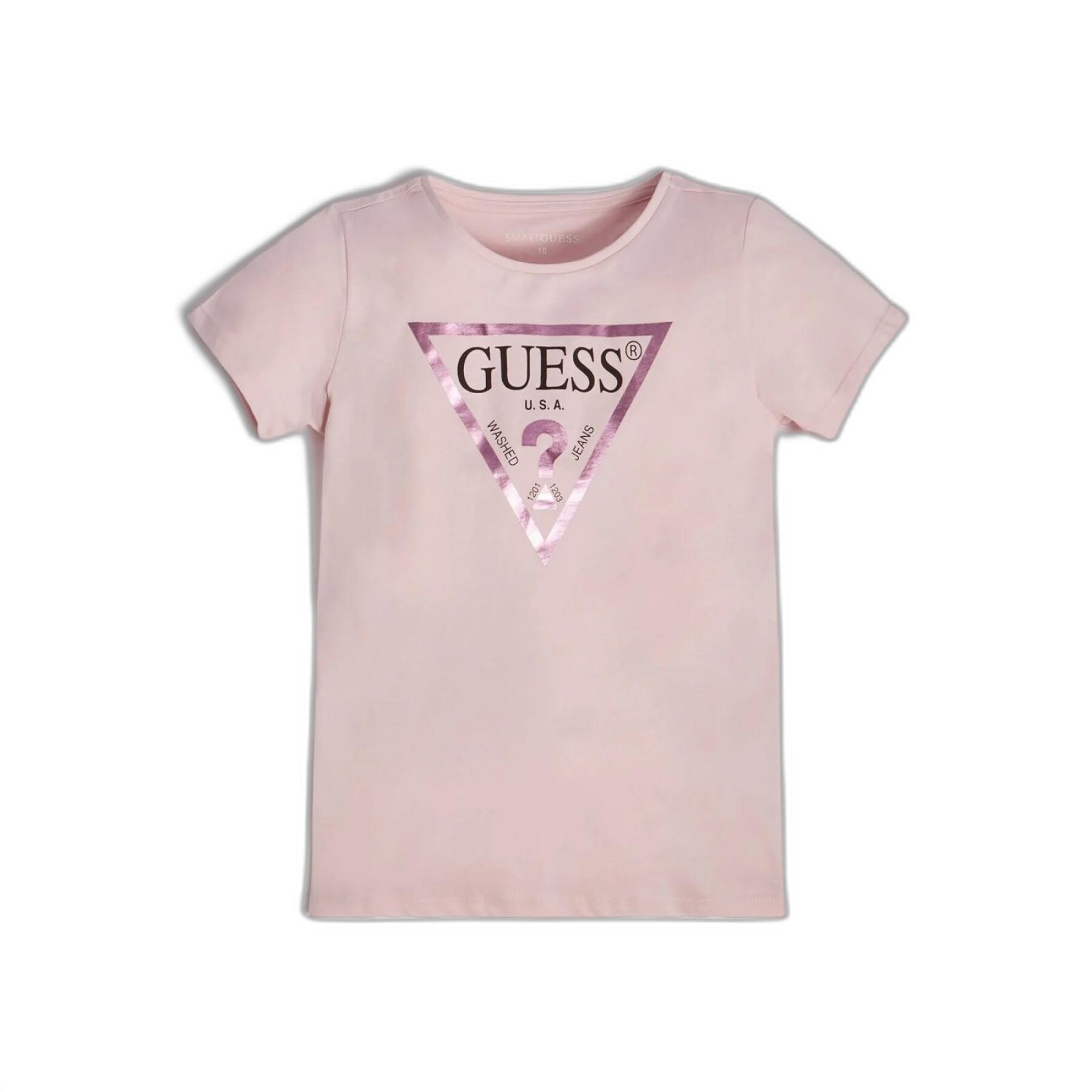 T-shirt de rapariga Guess Core