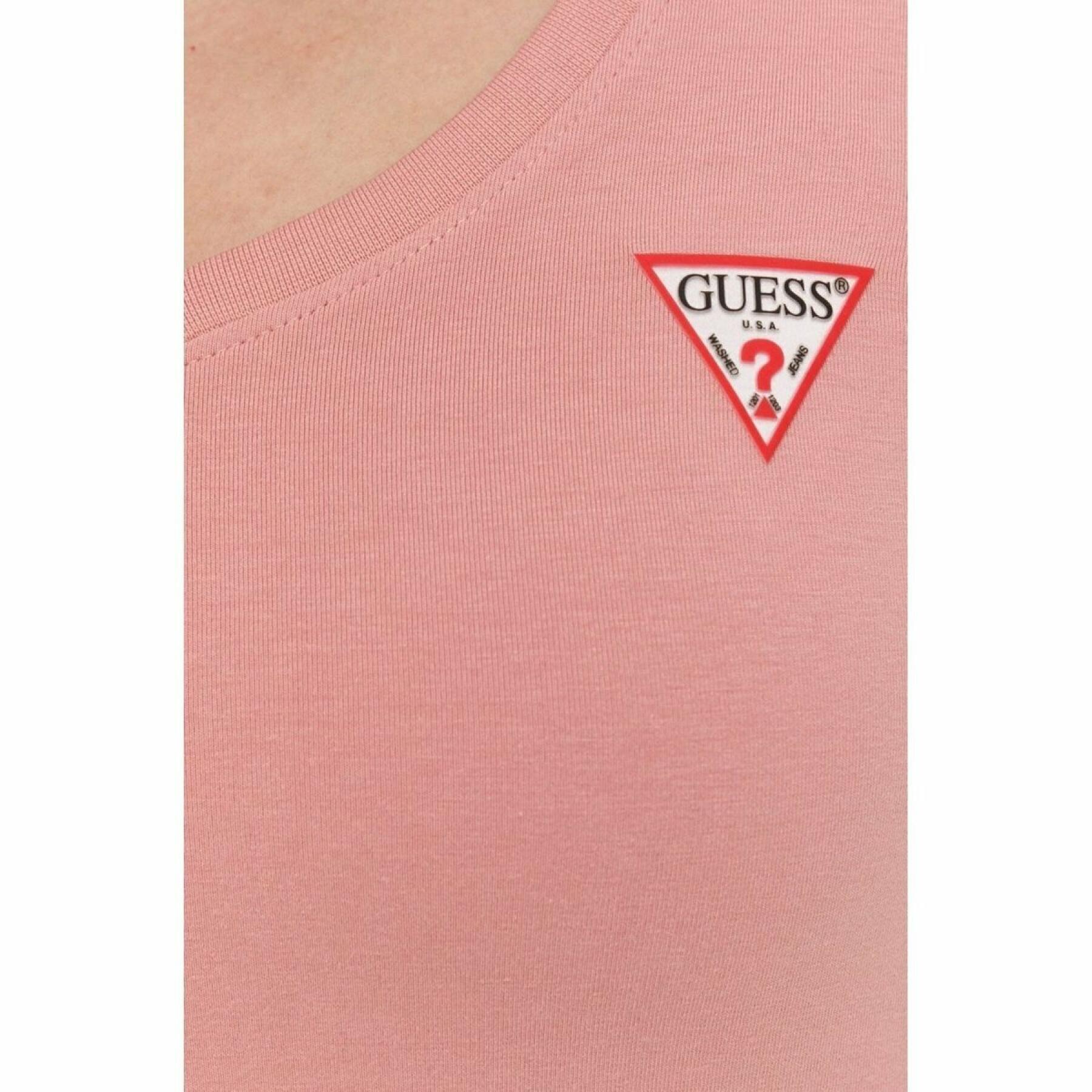 T-shirt de mulher Guess Mini Triangle