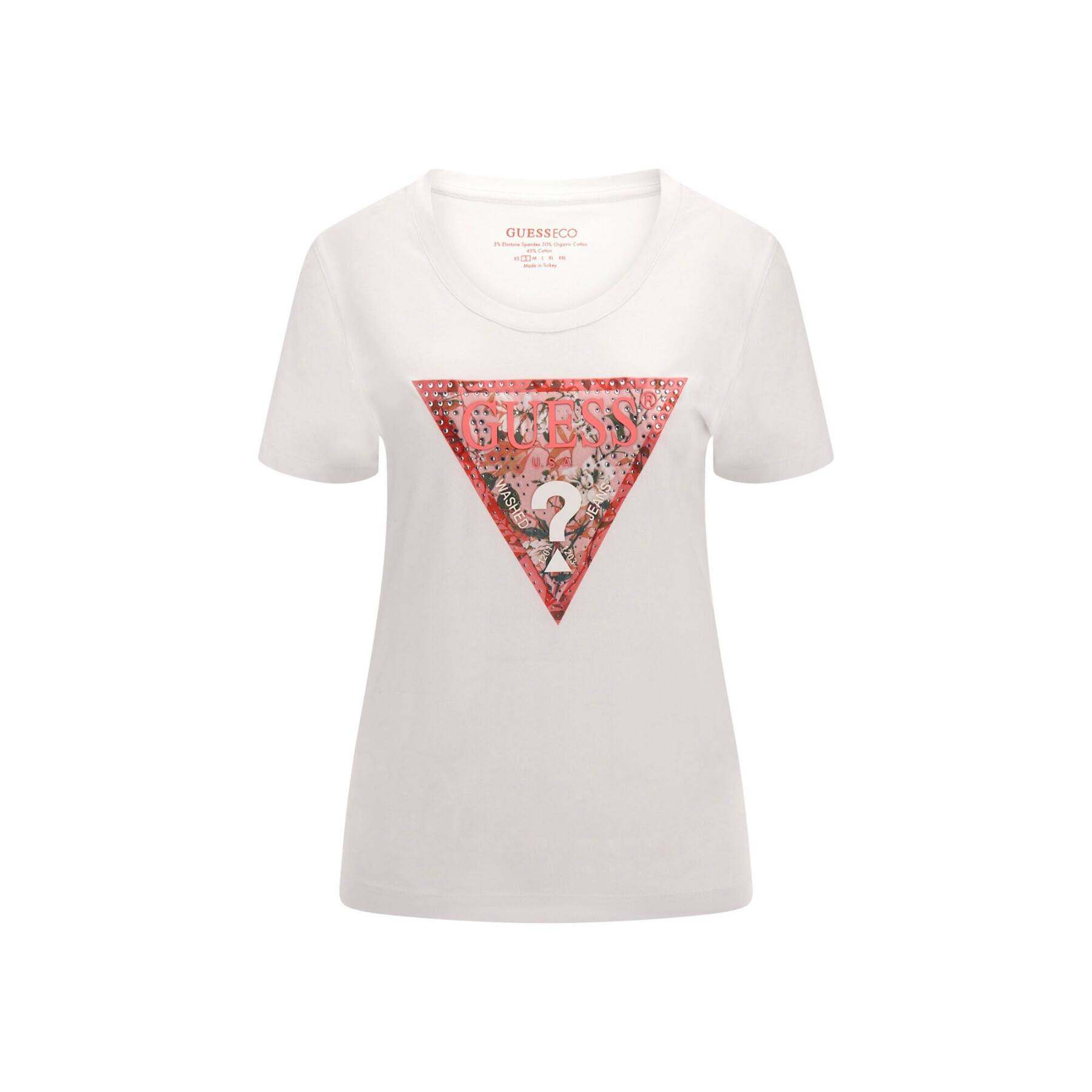 T-shirt de mulher Guess Triangle