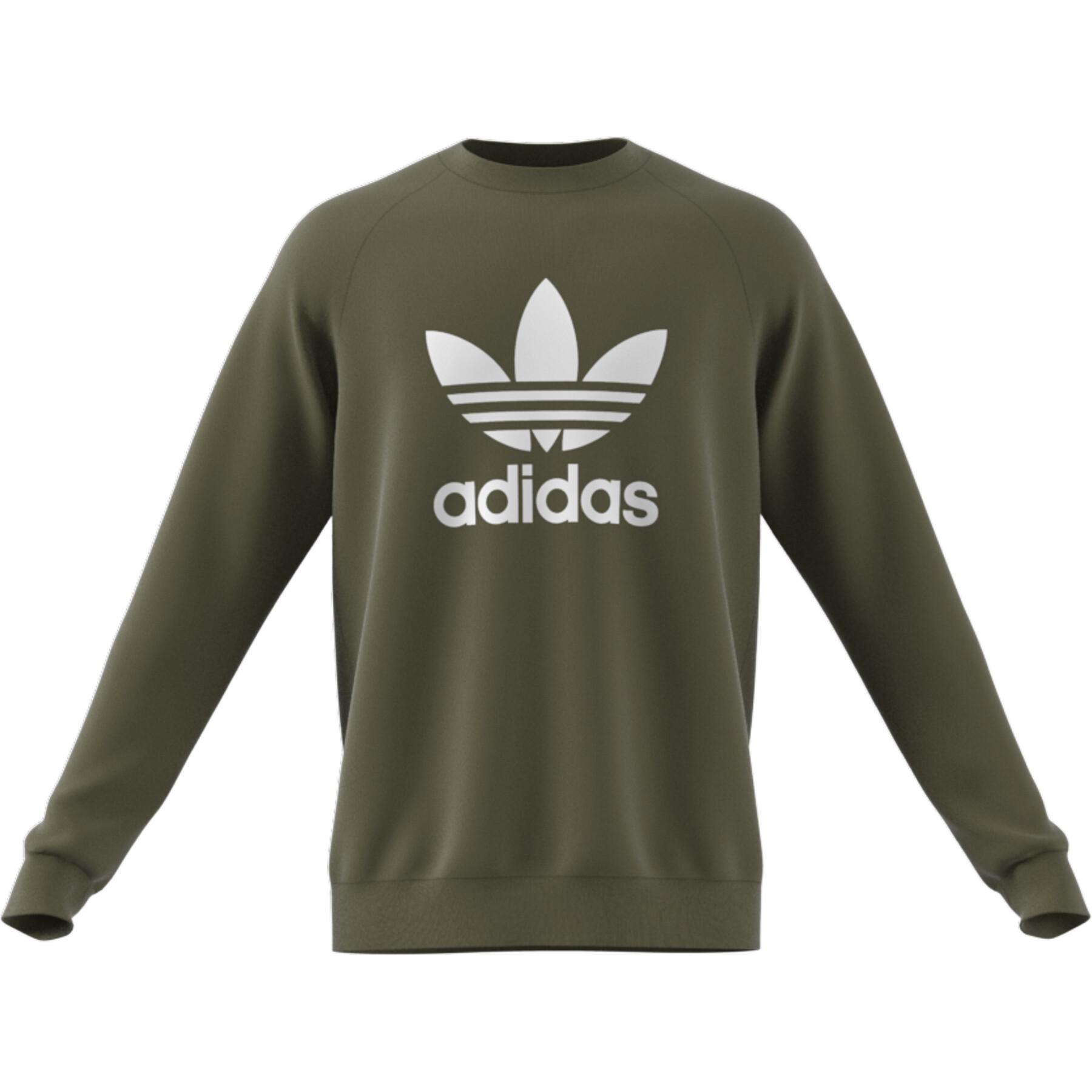Sweatshirt pescoço redondo adidas Originals Adicolor Trefoil