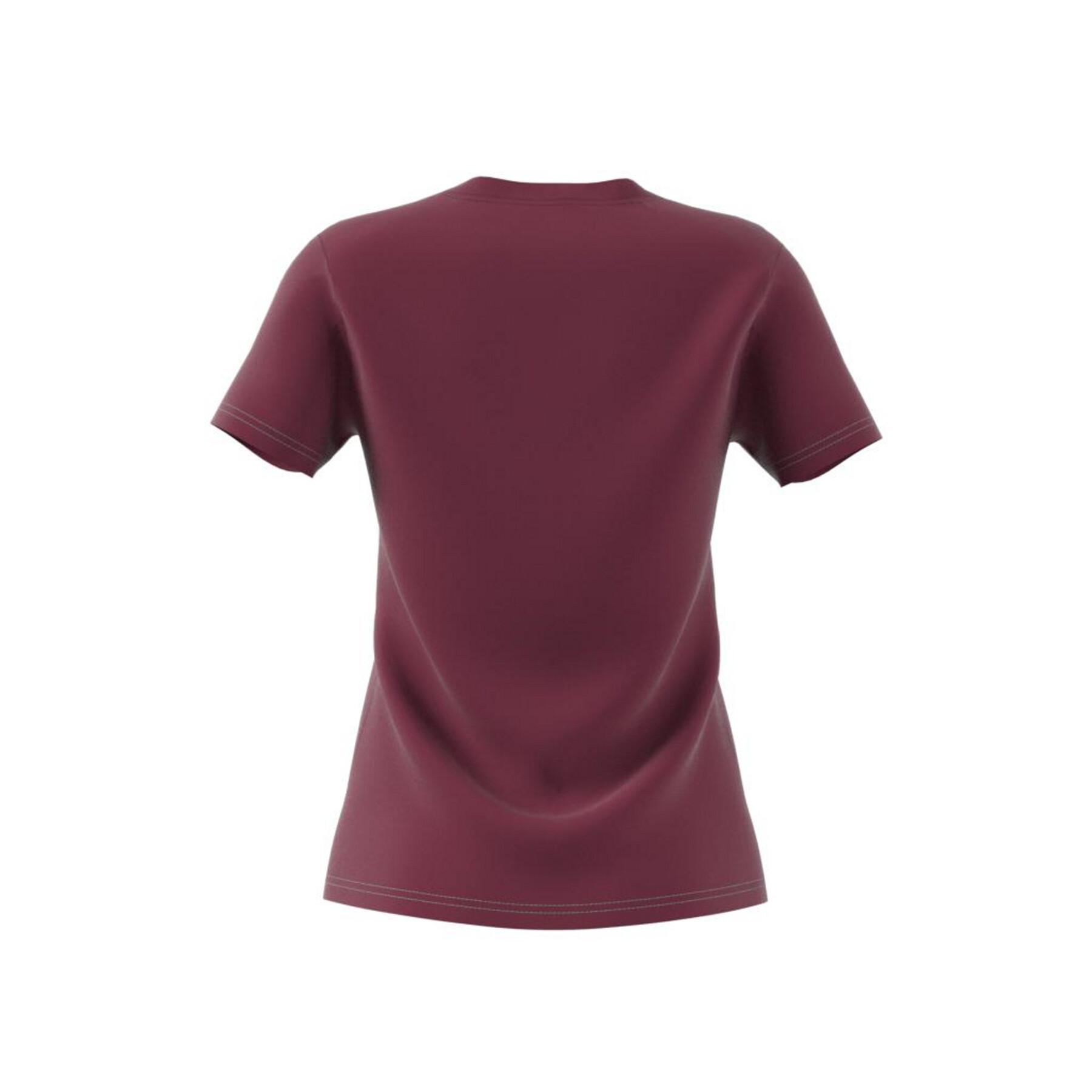 T-shirt curta mulher adidas Holiday Graphic Sleeve