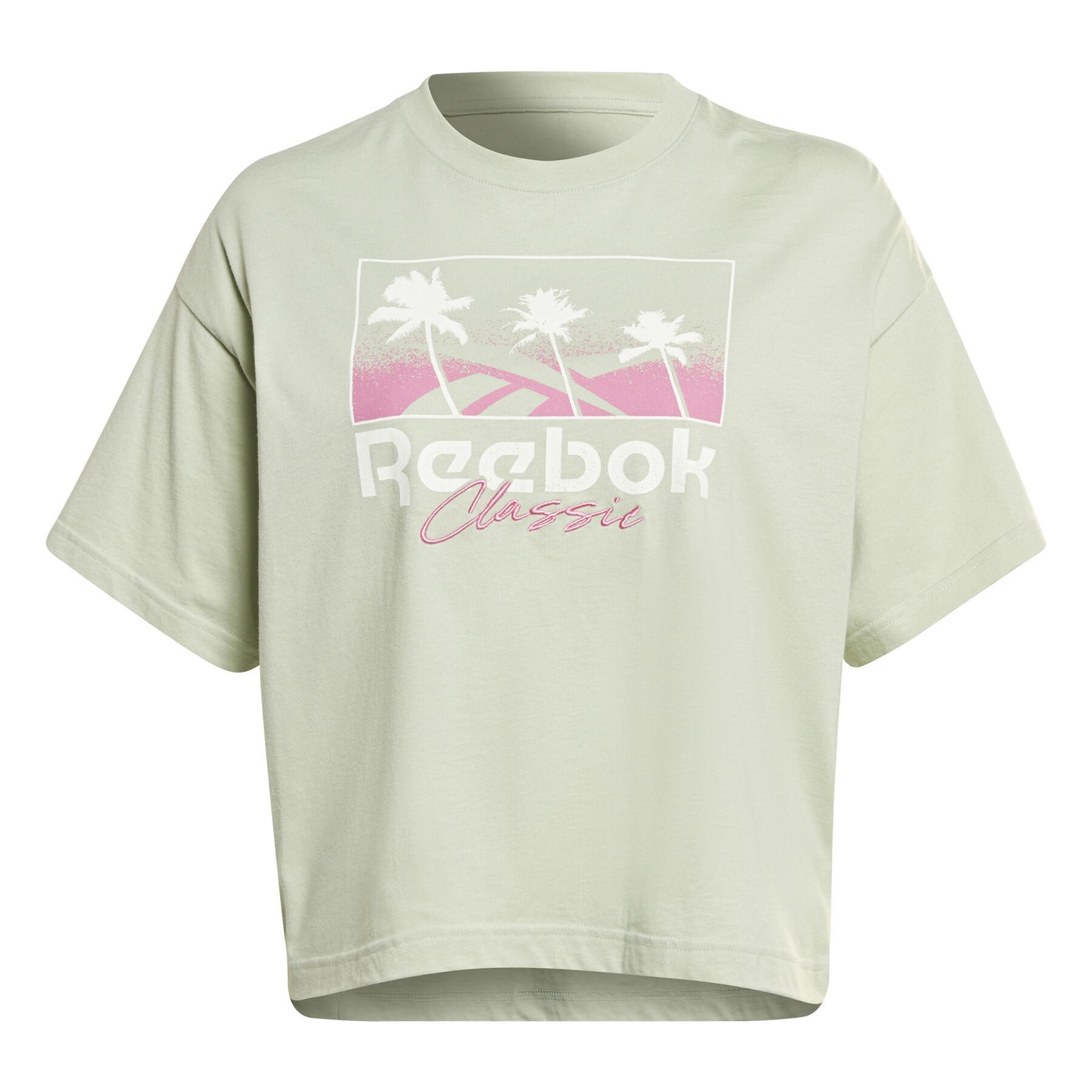 Camiseta feminina Reebok Classics Summer Graphic