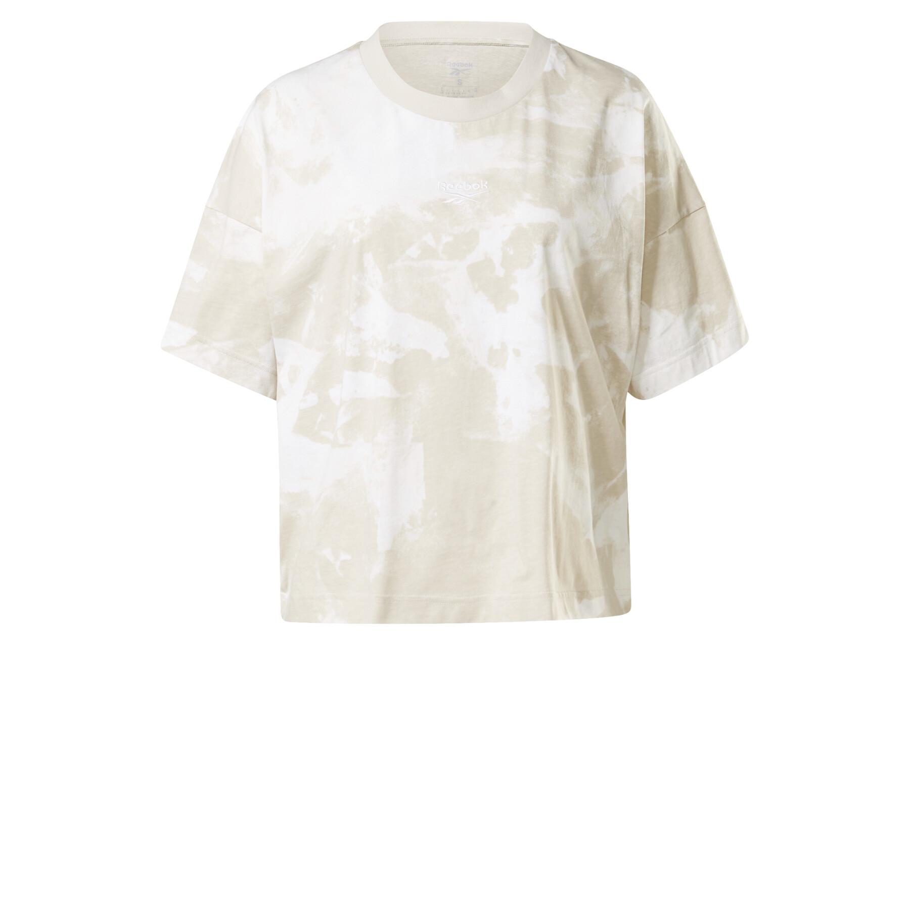 T-shirt mulher Reebok Tie And Dye Myt