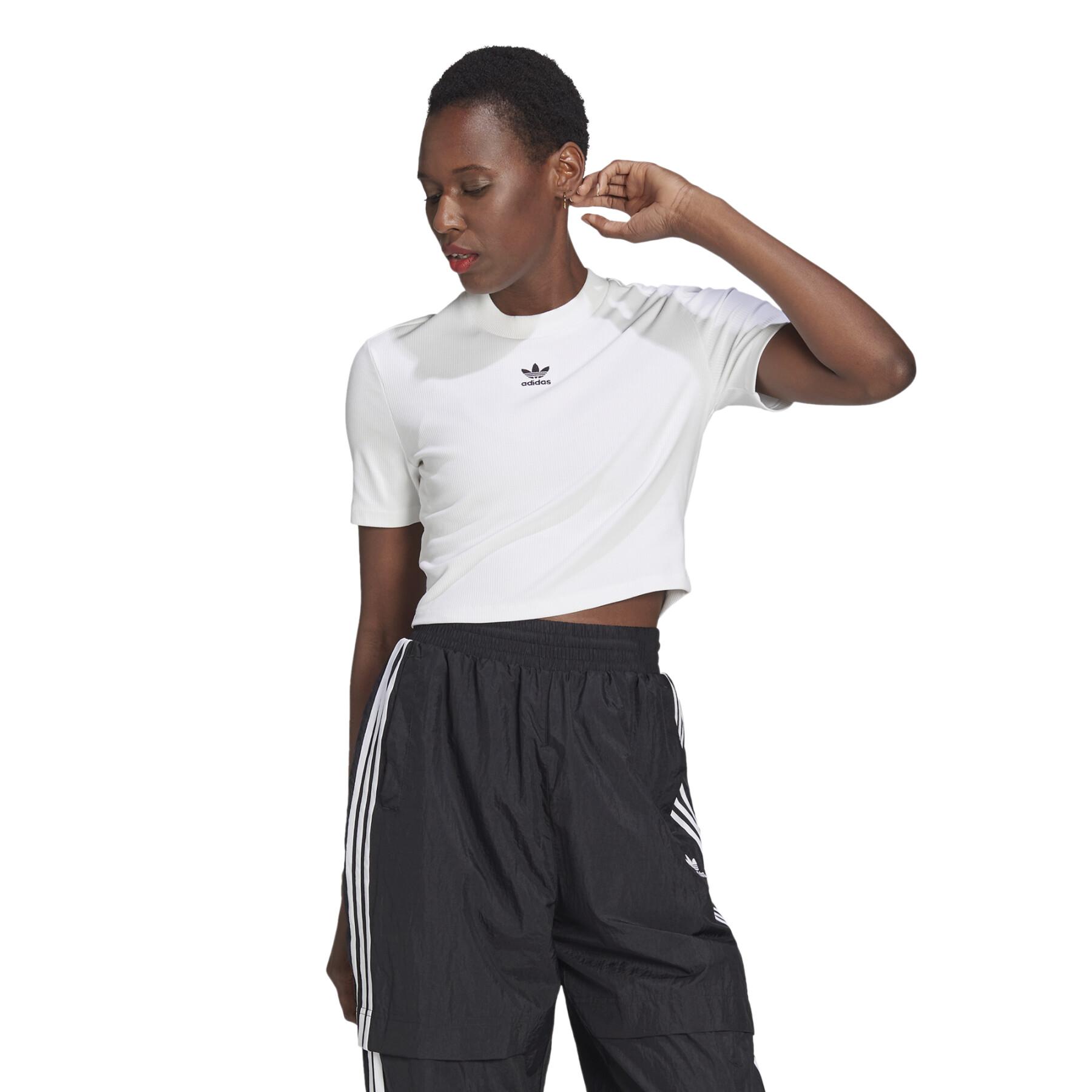 Camiseta feminina adidas Originals Adicolor Essentials Cropped